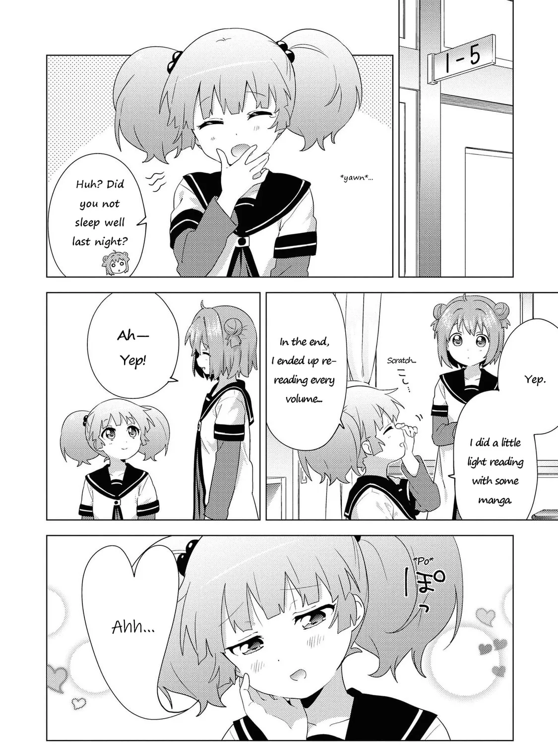 Read Yuruyuri (Colored) chapter 163 image 2 on Lezhin