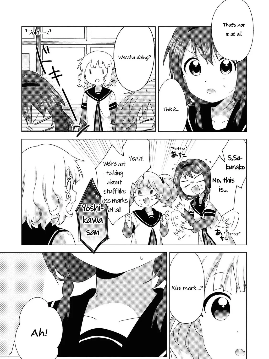 Read Yuruyuri (Colored) chapter 163 image 20 on Lezhin