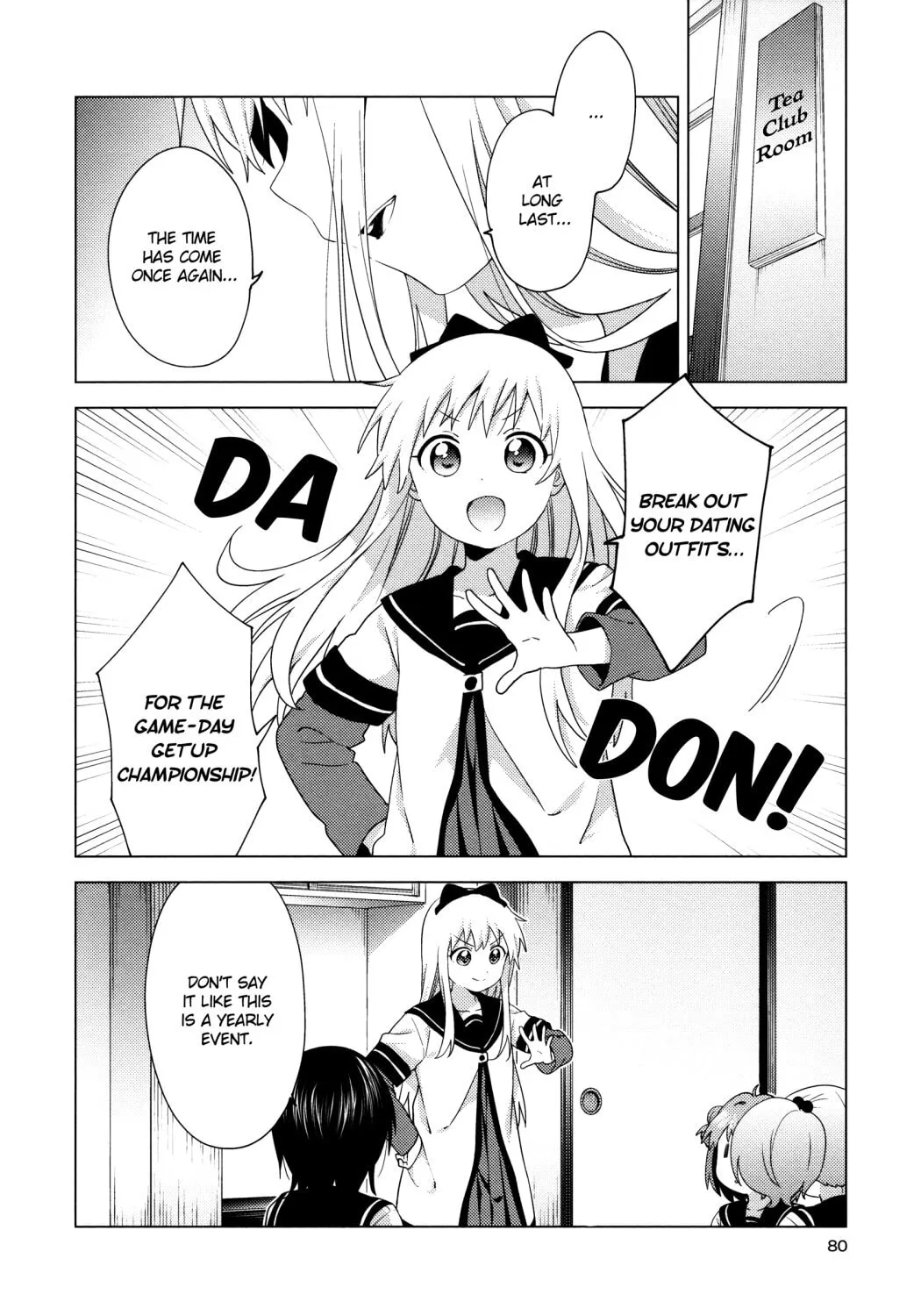 Read Yuruyuri (Colored) chapter 164 image 1 on Lezhin