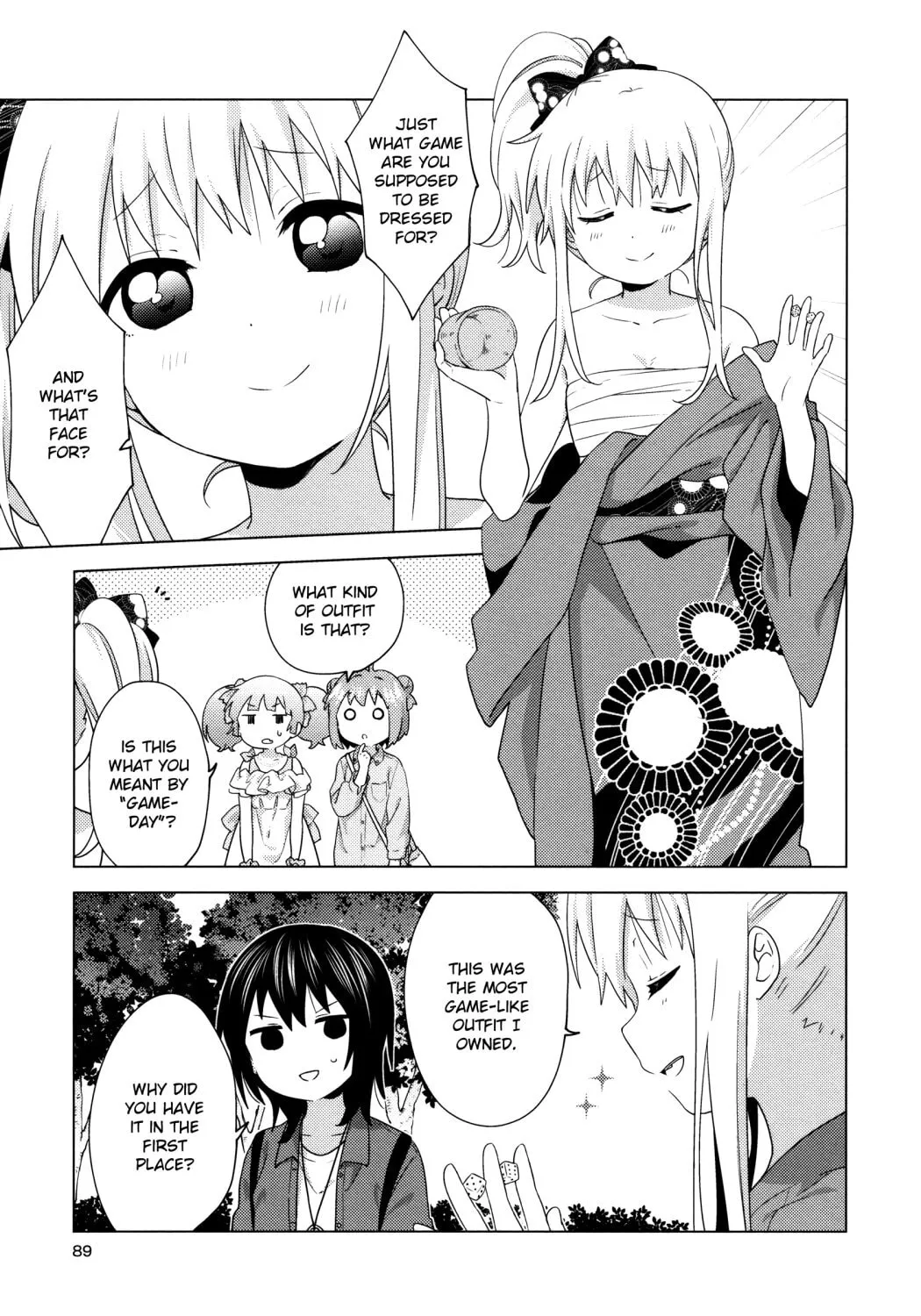 Read Yuruyuri (Colored) chapter 164 image 10 on Lezhin