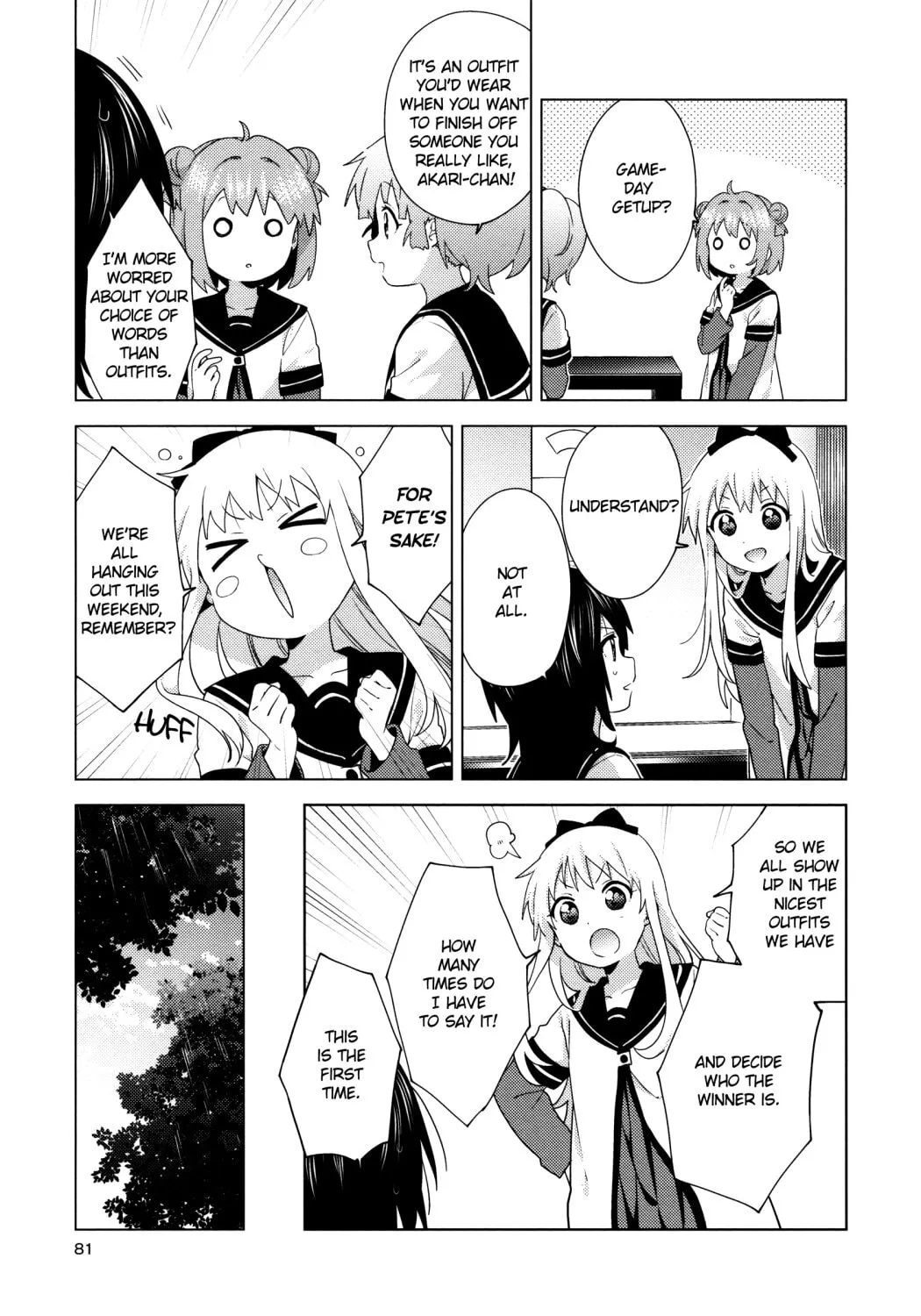 Read Yuruyuri (Colored) chapter 164 image 2 on Lezhin