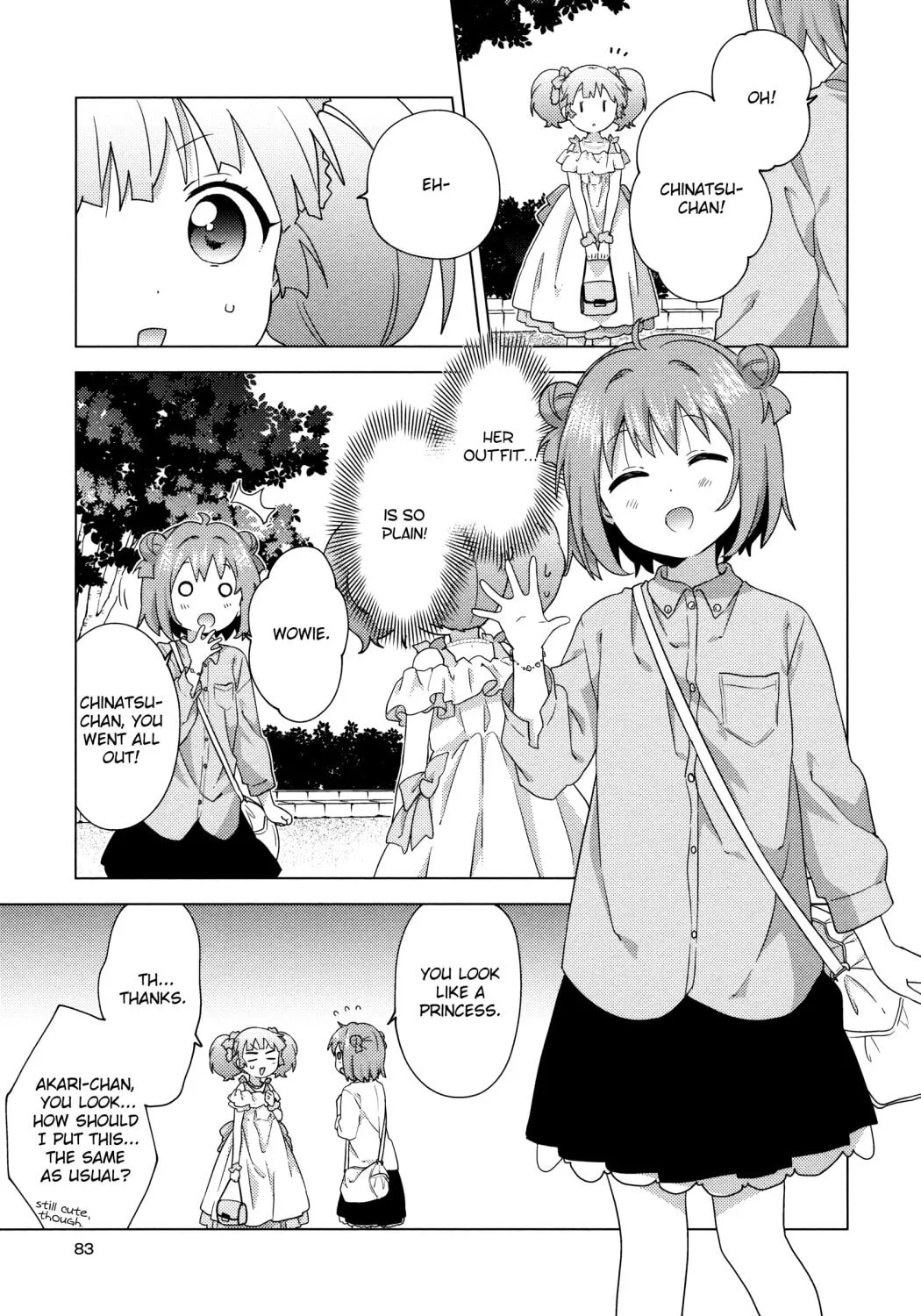 Read Yuruyuri (Colored) chapter 164 image 4 on Lezhin