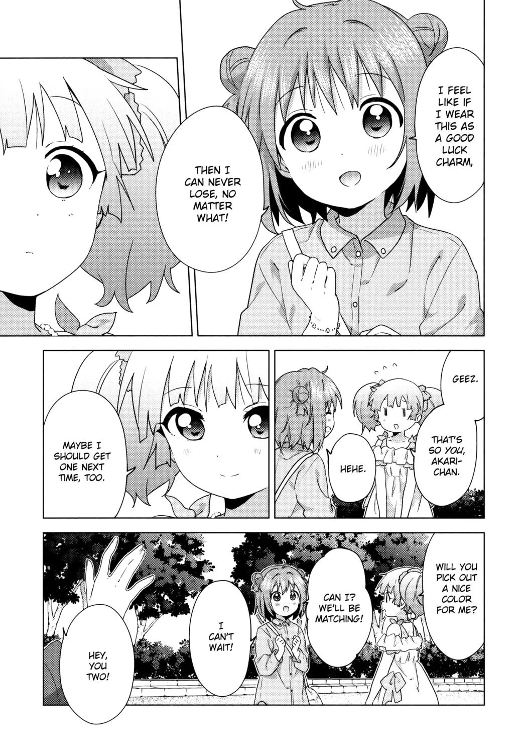 Read Yuruyuri (Colored) chapter 164 image 6 on Lezhin