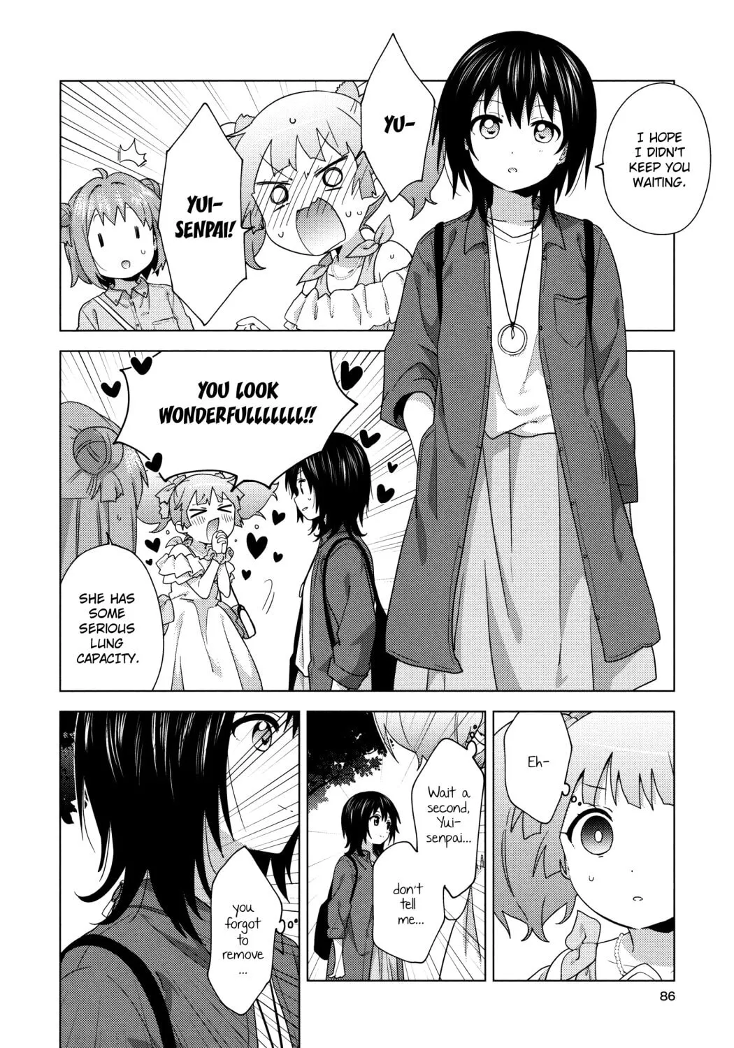 Read Yuruyuri (Colored) chapter 164 image 7 on Lezhin