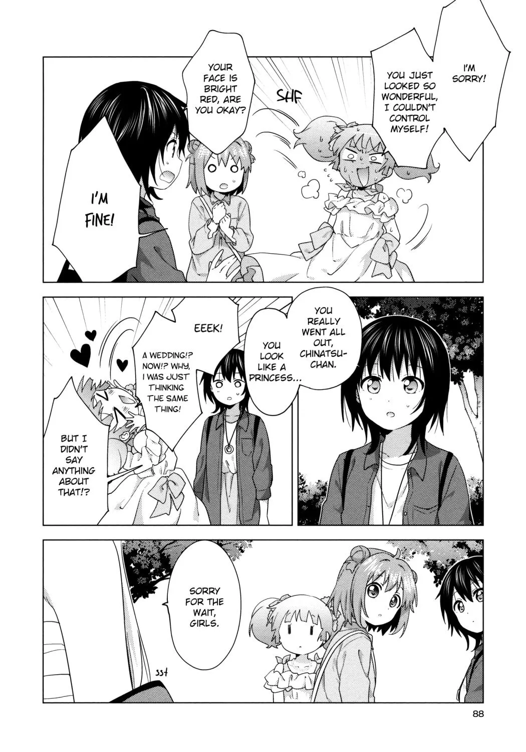 Read Yuruyuri (Colored) chapter 164 image 9 on Lezhin