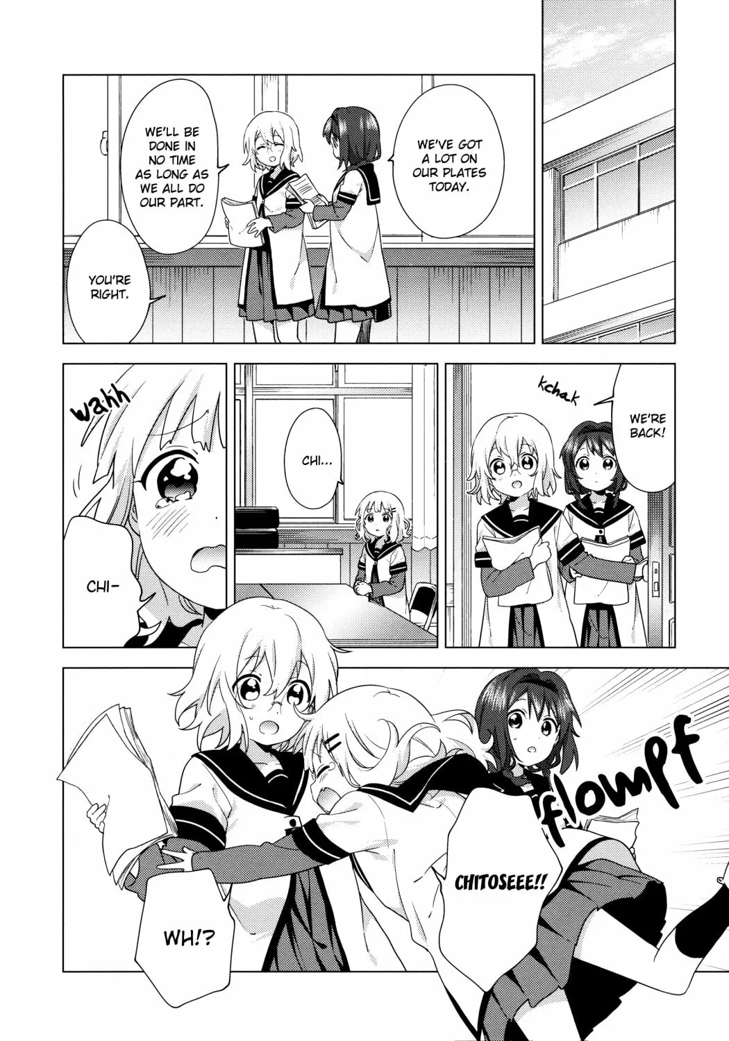 Read Yuruyuri (Colored) chapter 165 image 1 on Lezhin