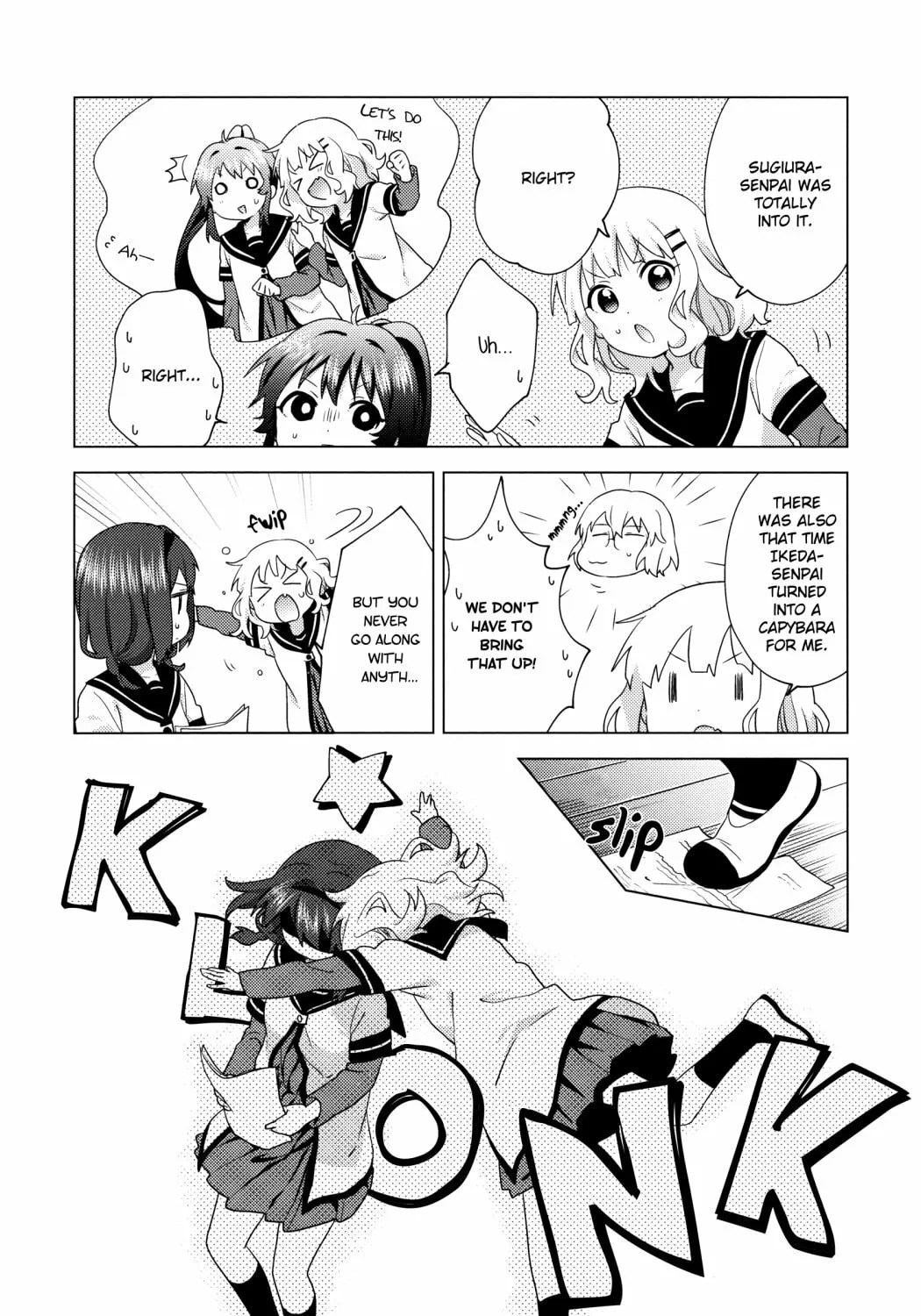 Read Yuruyuri (Colored) chapter 165 image 10 on Lezhin