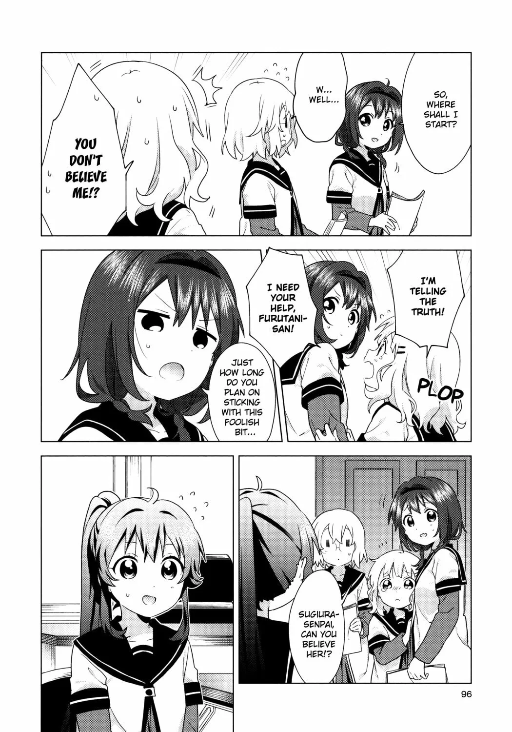 Read Yuruyuri (Colored) chapter 165 image 3 on Lezhin