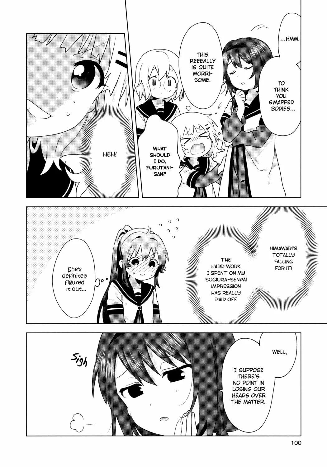 Read Yuruyuri (Colored) chapter 165 image 7 on Lezhin