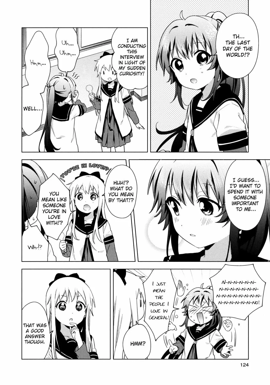 Read Yuruyuri (Colored) chapter 167 image 3 on Lezhin