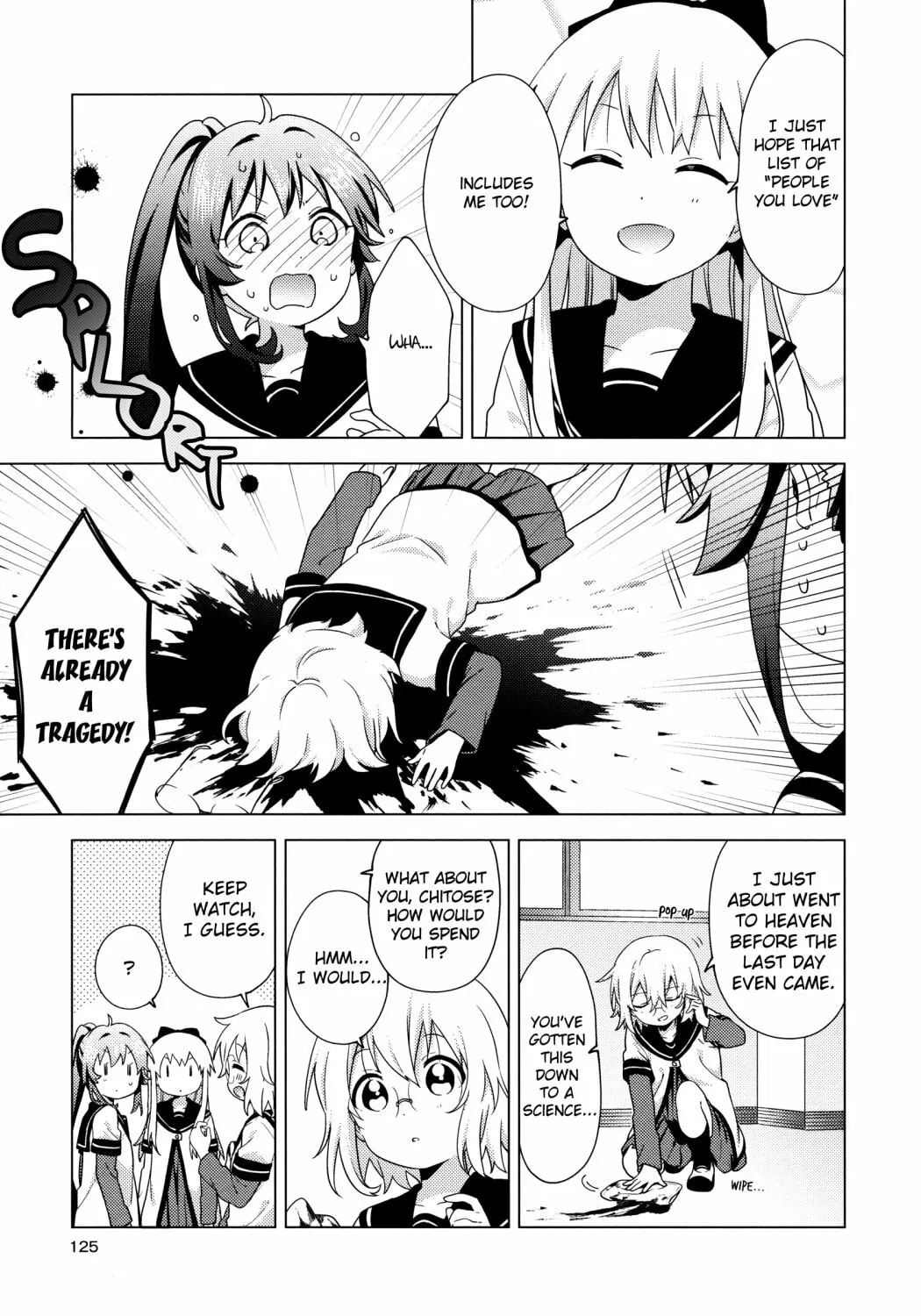 Read Yuruyuri (Colored) chapter 167 image 4 on Lezhin