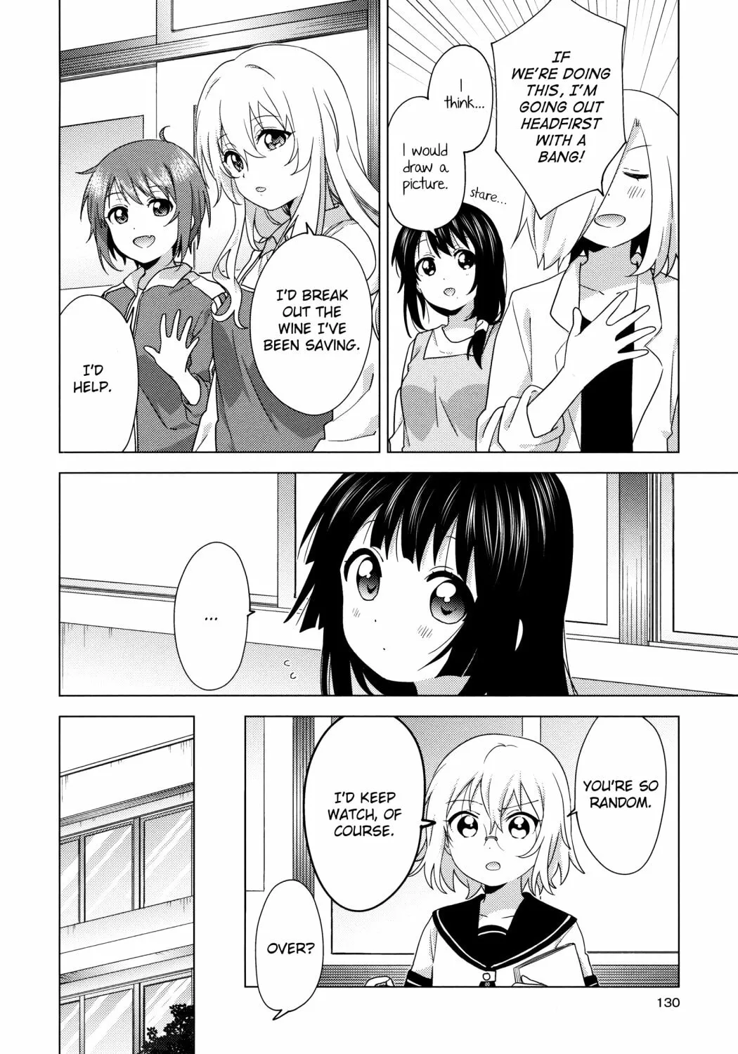 Read Yuruyuri (Colored) chapter 167 image 9 on Lezhin