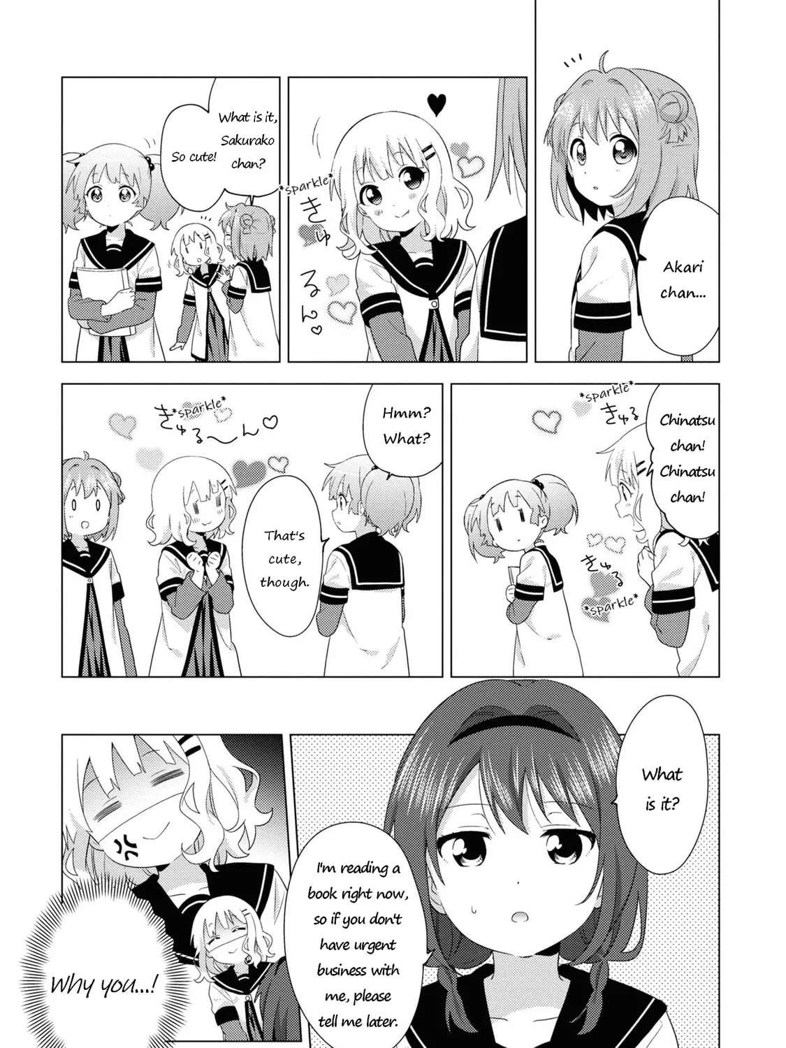 Read Yuruyuri (Colored) chapter 169 image 8 on Lezhin