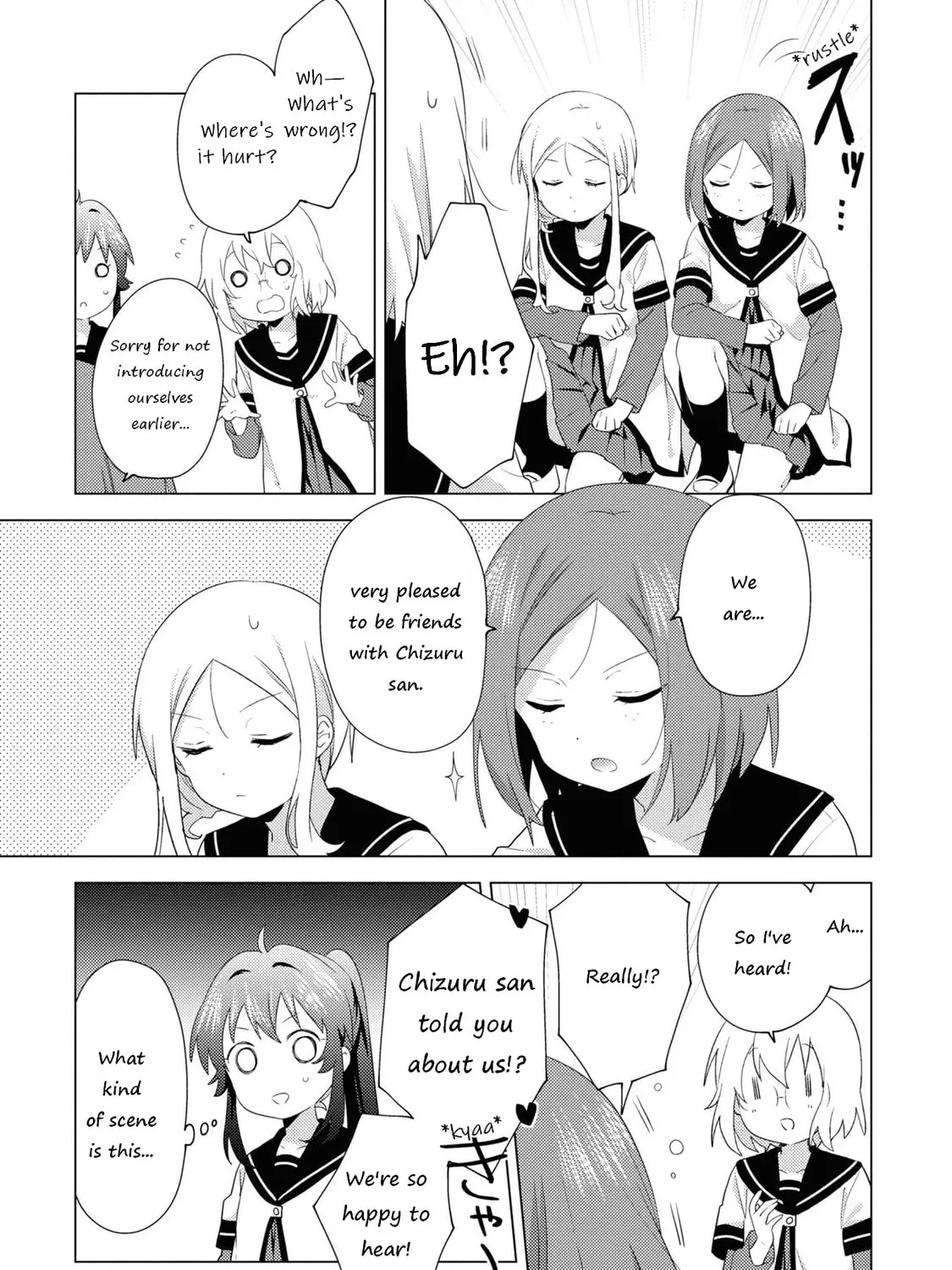 Read Yuruyuri (Colored) chapter 170 image 4 on Lezhin