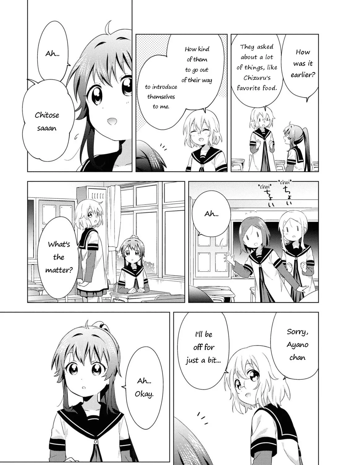 Read Yuruyuri (Colored) chapter 170 image 8 on Lezhin