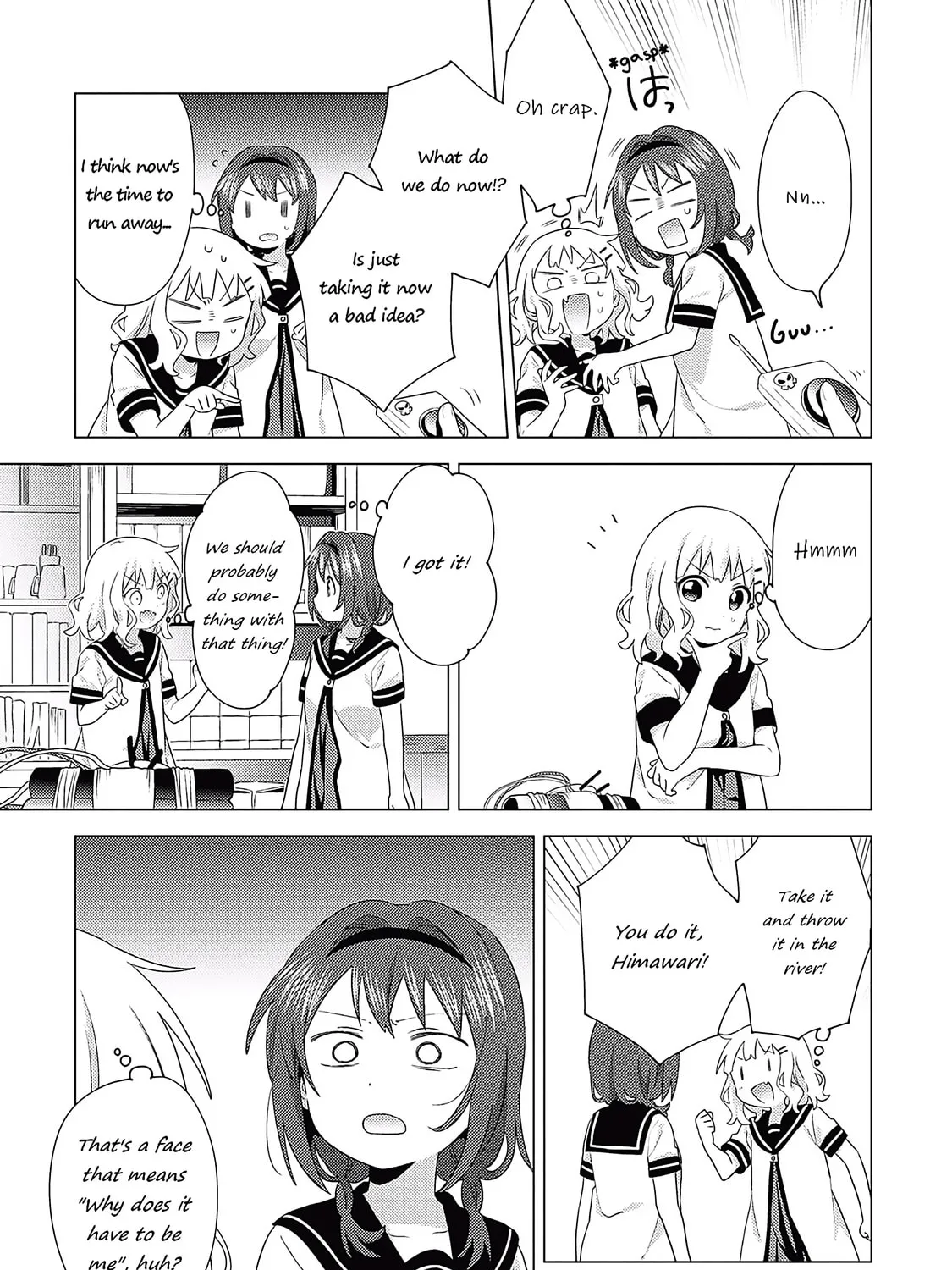 Read Yuruyuri (Colored) chapter 174 image 12 on Lezhin