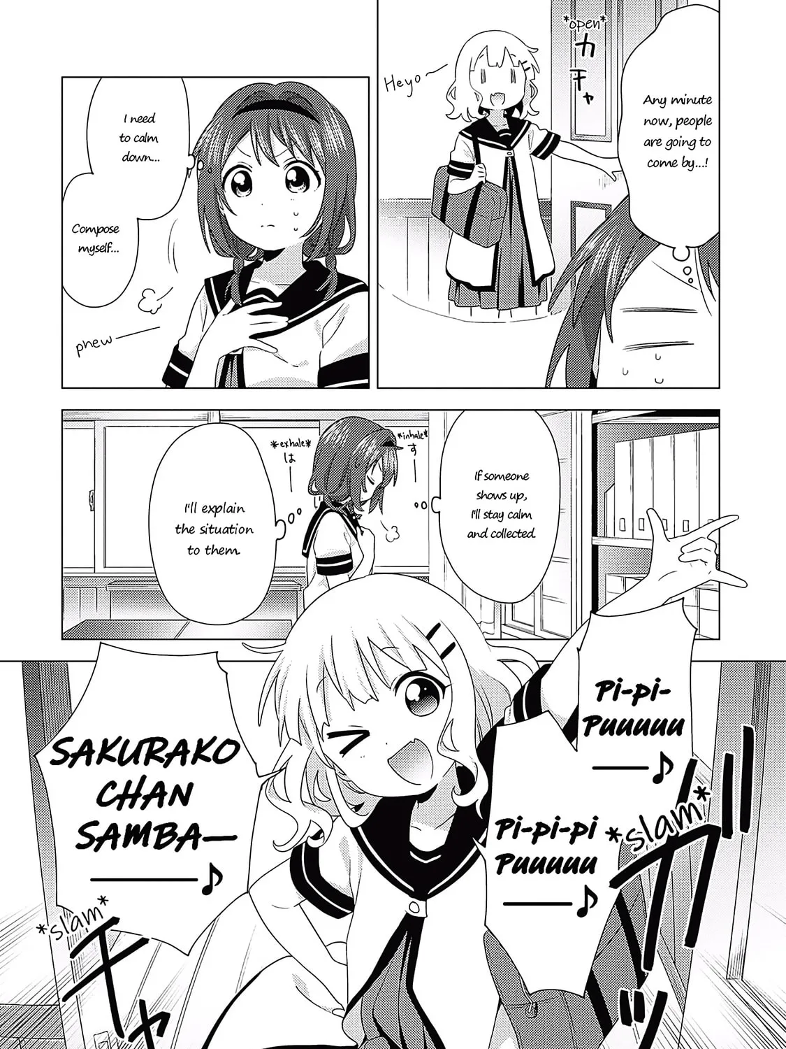 Read Yuruyuri (Colored) chapter 174 image 8 on Lezhin