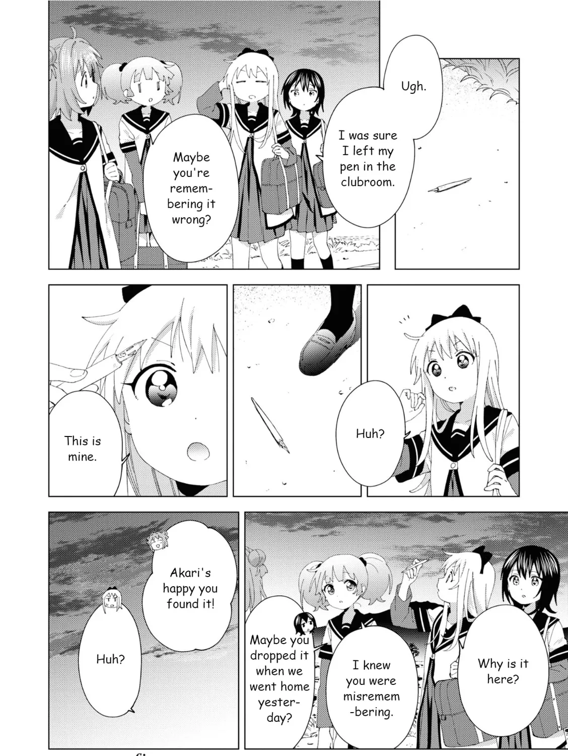 Read Yuruyuri (Colored) chapter 178.6 image 34 on Lezhin