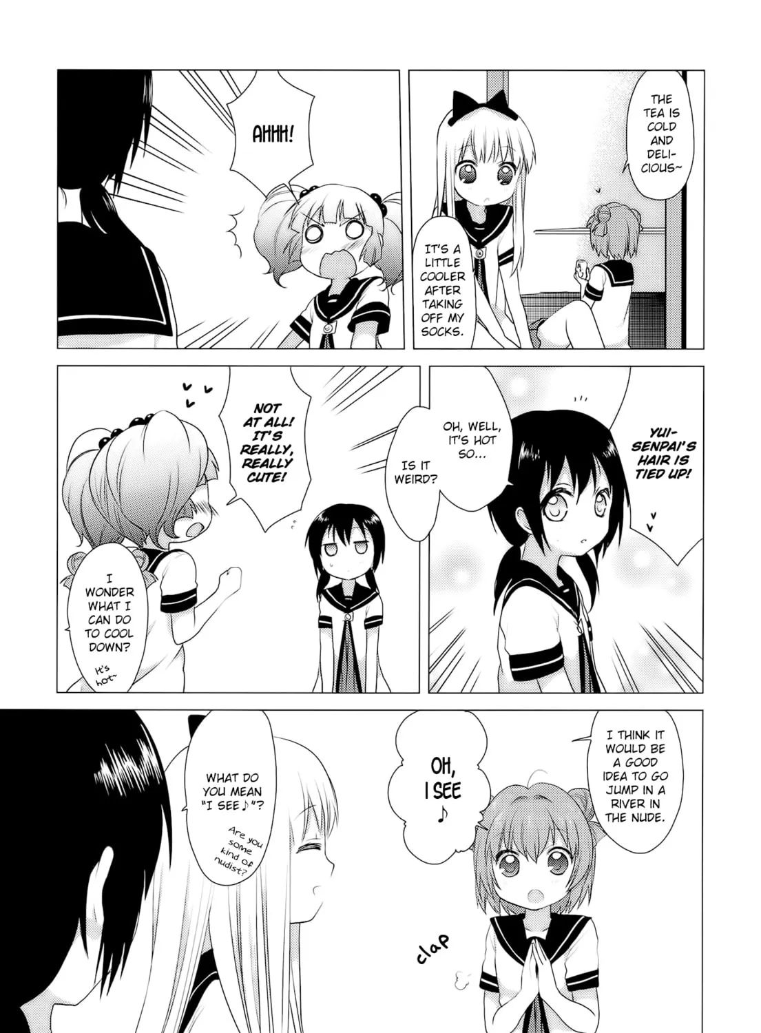 Read Yuruyuri (Colored) chapter 18 image 14 on Lezhin