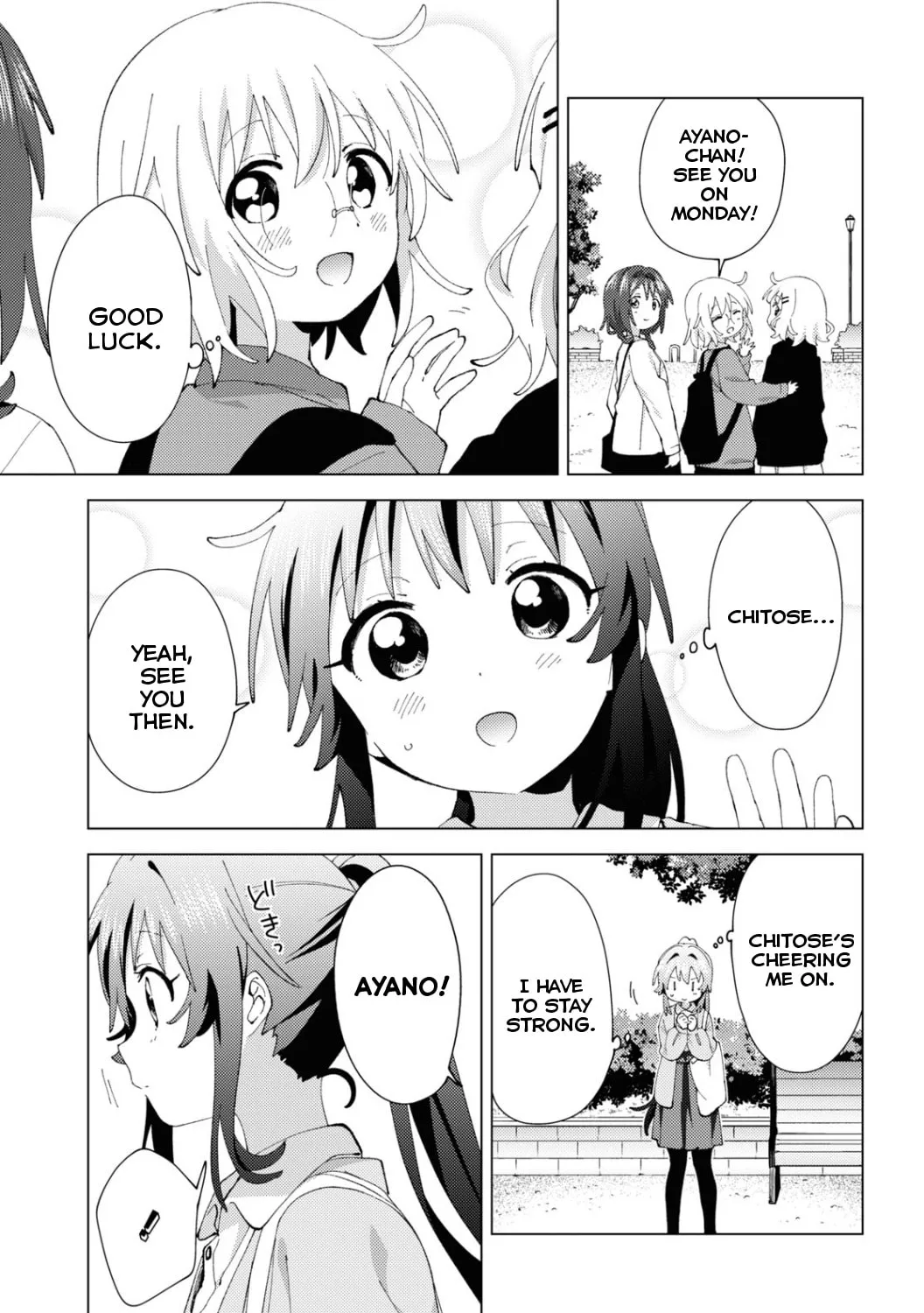Read Yuruyuri (Colored) chapter 186 image 12 on Lezhin