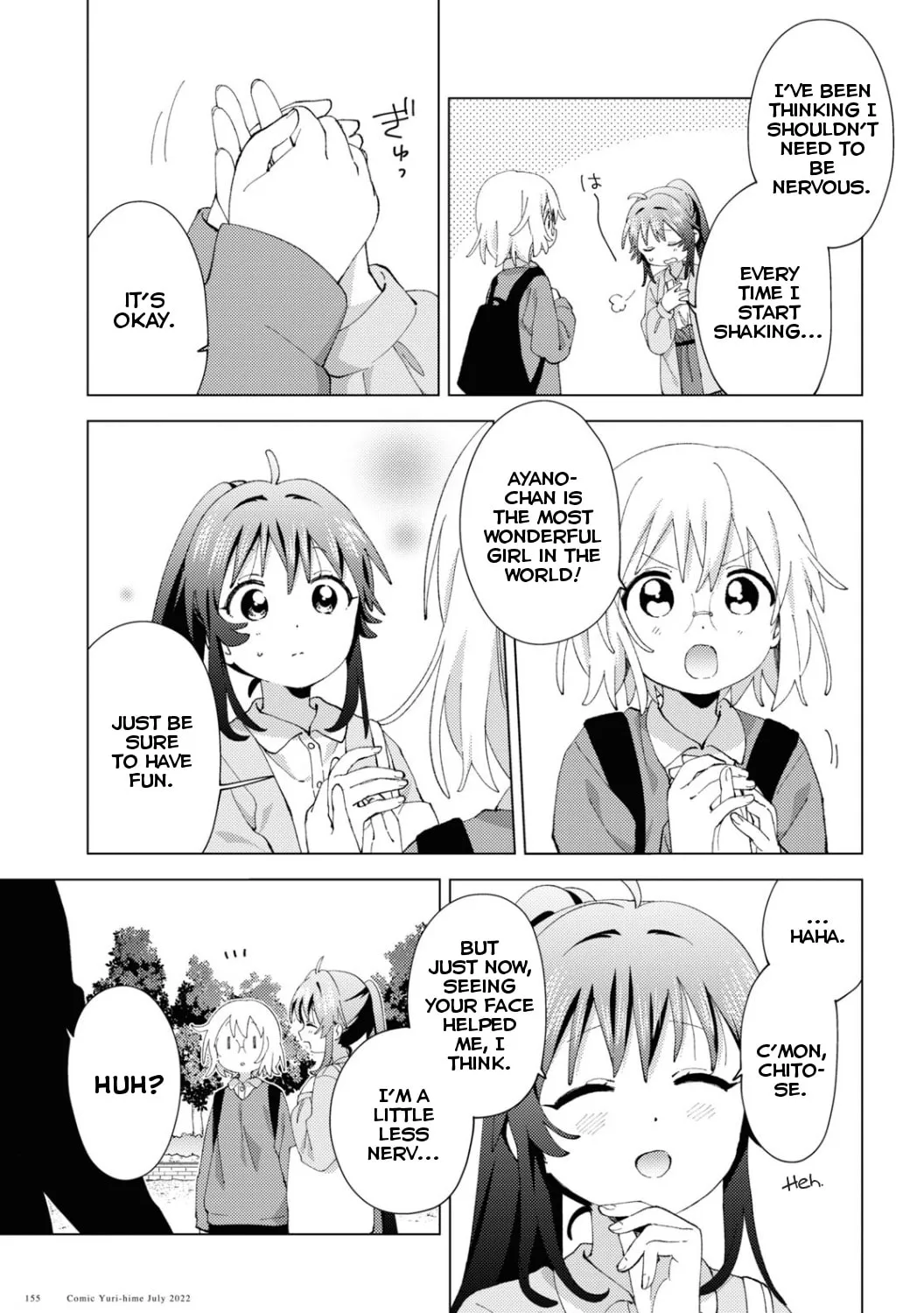 Read Yuruyuri (Colored) chapter 186 image 8 on Lezhin
