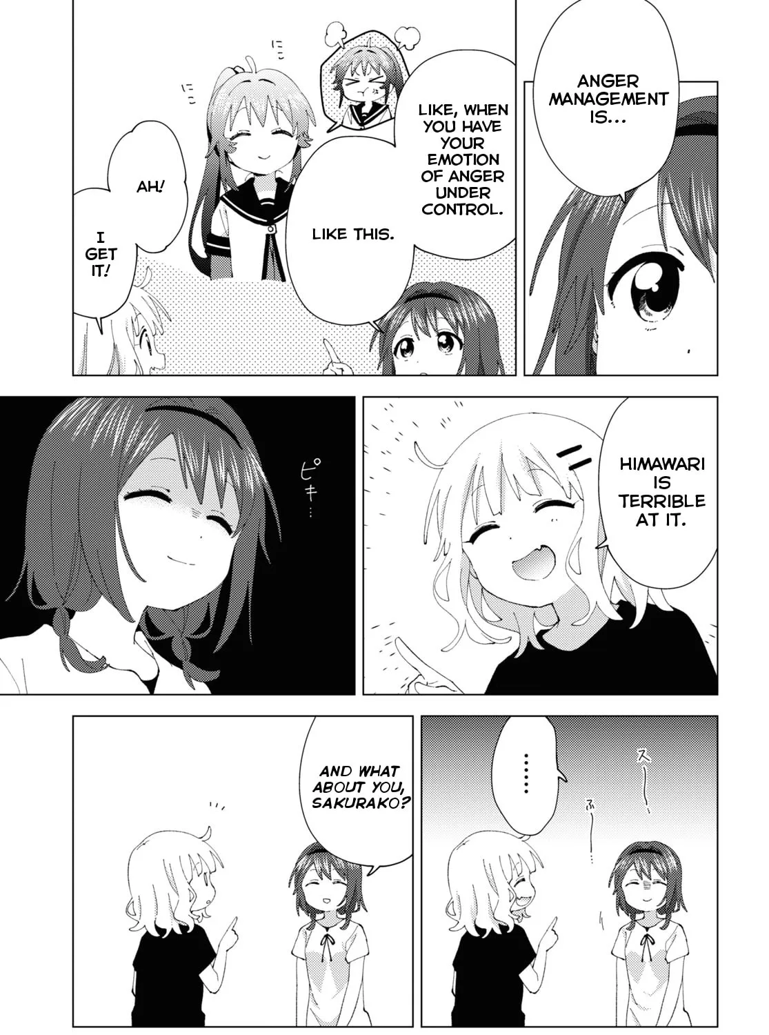 Read Yuruyuri (Colored) chapter 189 image 4 on Lezhin