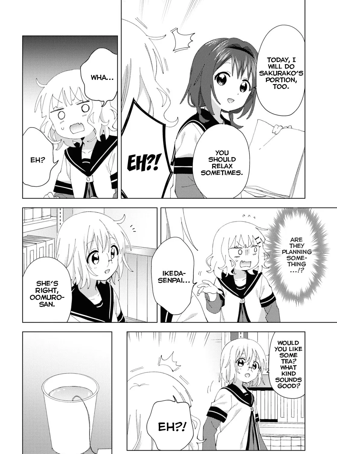 Read Yuruyuri (Colored) chapter 192 image 10 on Lezhin