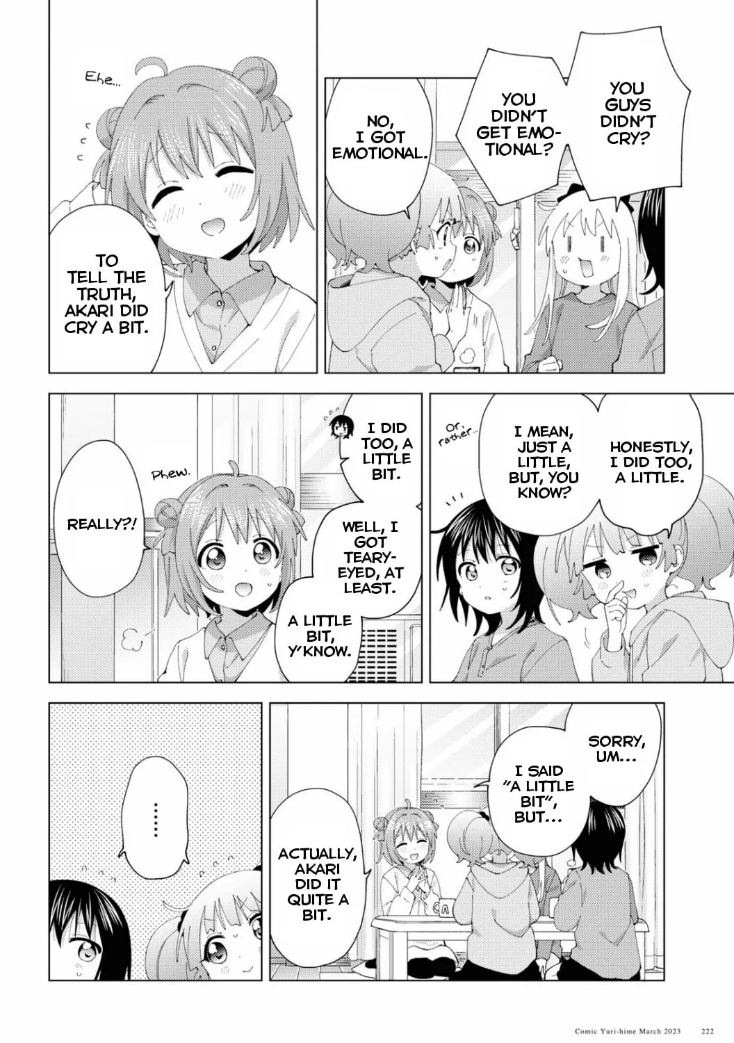 Read Yuruyuri (Colored) chapter 194 image 14 on Lezhin