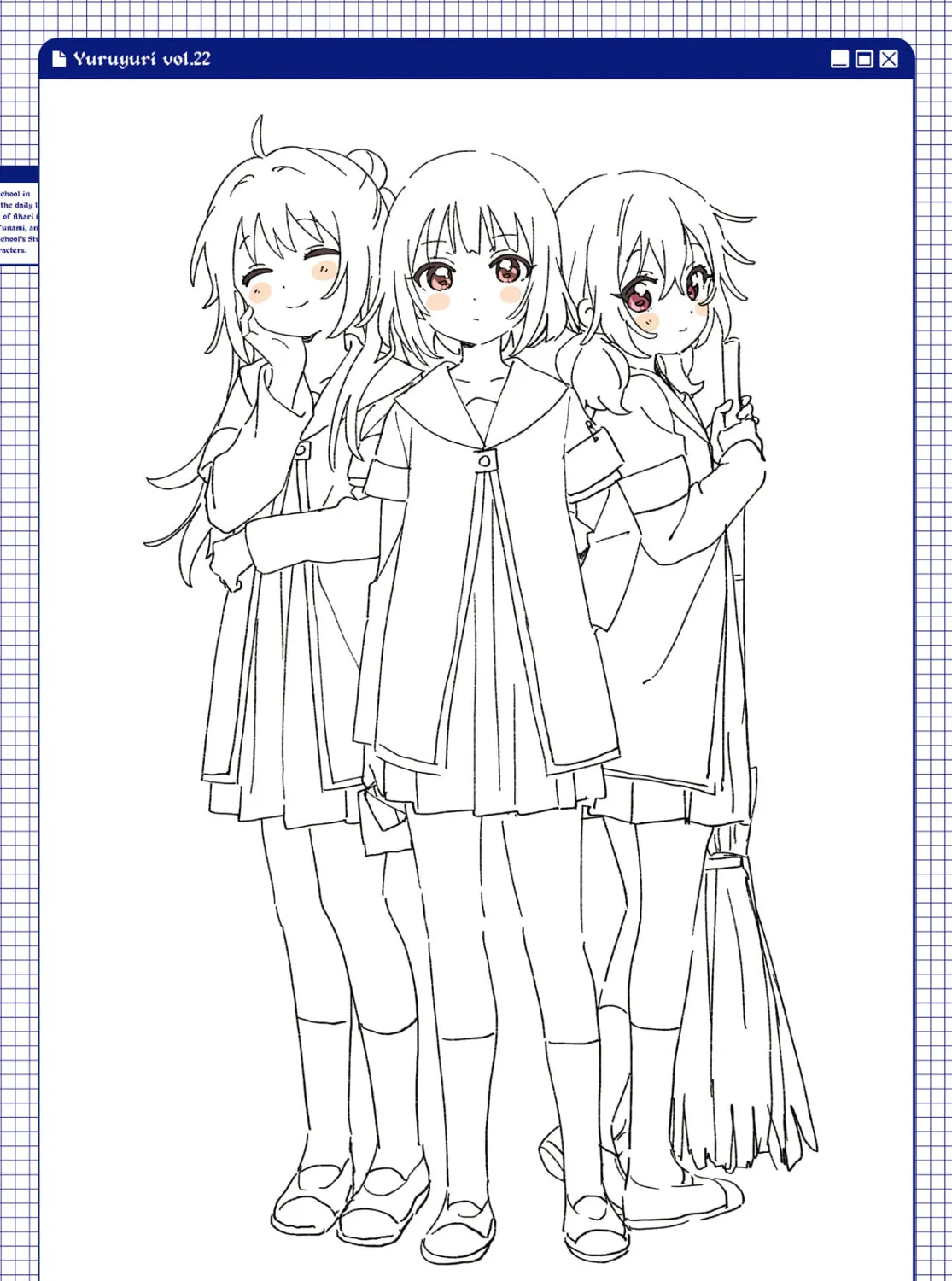 Read Yuruyuri (Colored) chapter 198.6 image 20 on Lezhin