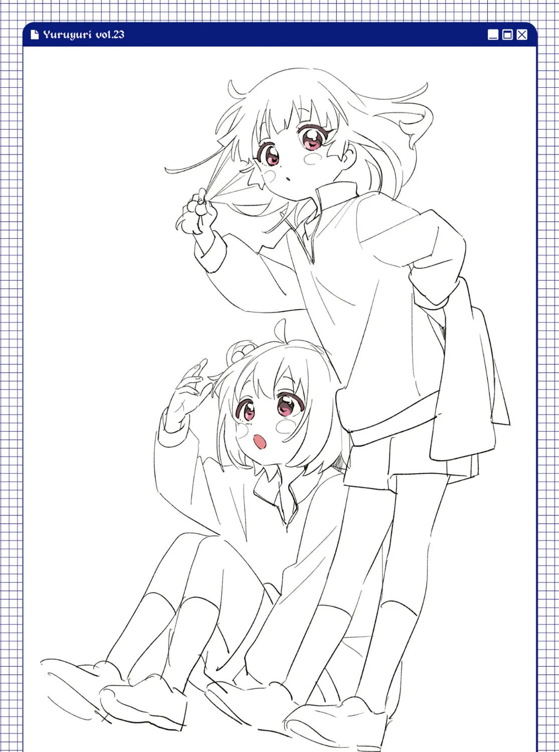 Read Yuruyuri (Colored) chapter 198.6 image 6 on Lezhin