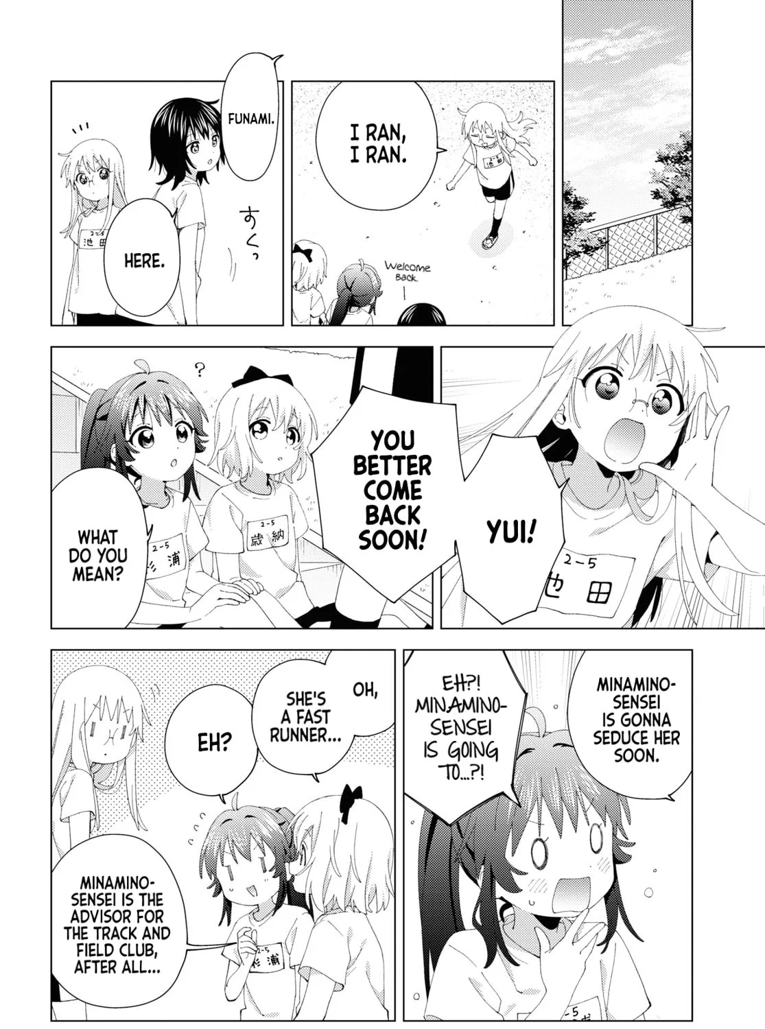 Read Yuruyuri (Colored) chapter 198 image 14 on Lezhin