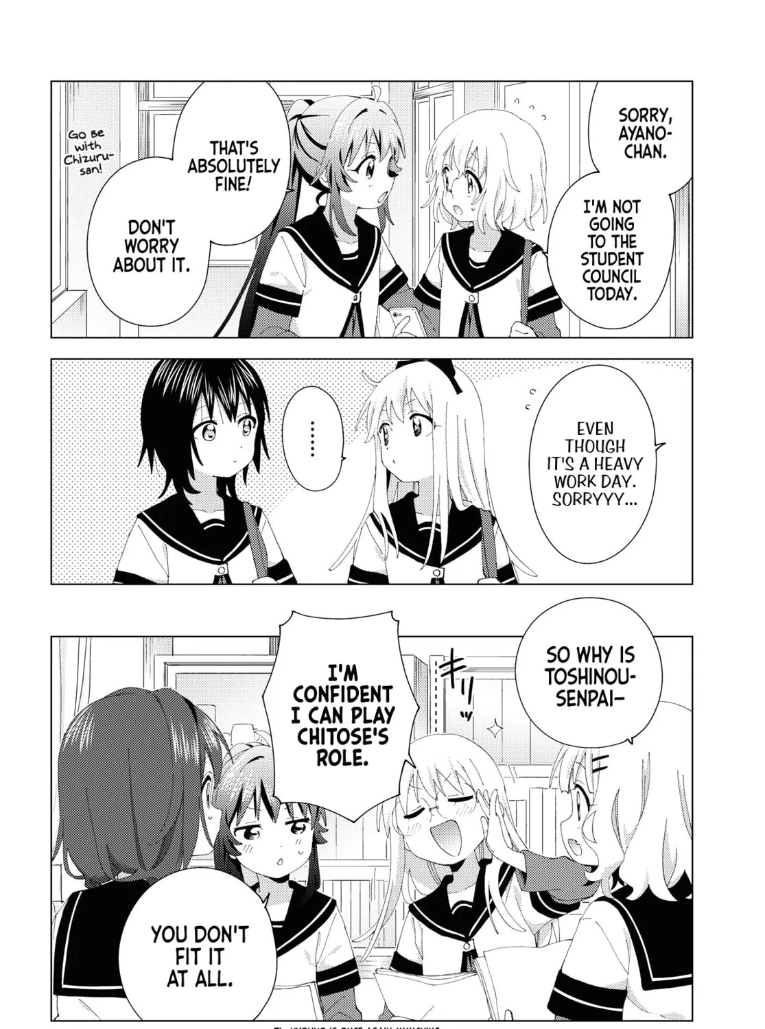 Read Yuruyuri (Colored) chapter 198 image 22 on Lezhin