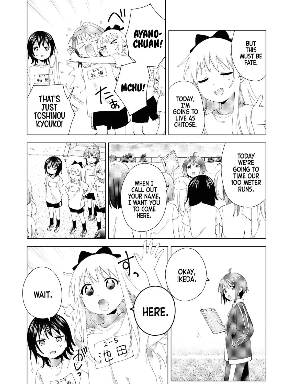 Read Yuruyuri (Colored) chapter 198 image 4 on Lezhin
