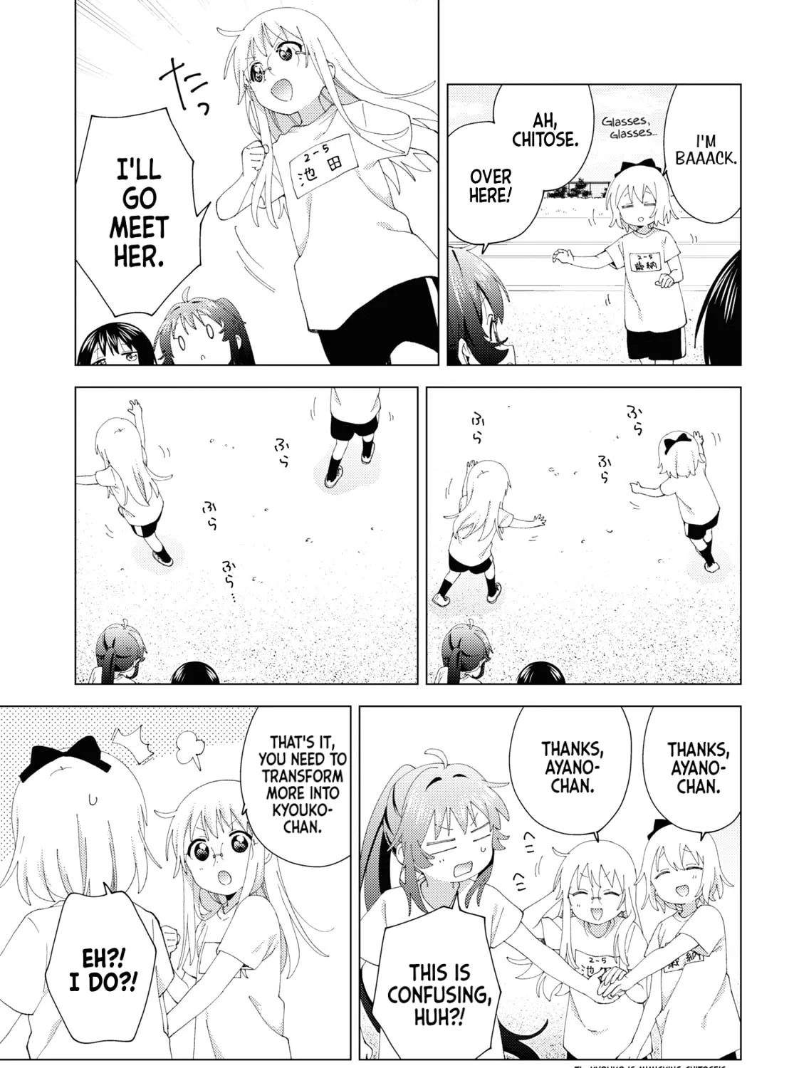 Read Yuruyuri (Colored) chapter 198 image 8 on Lezhin