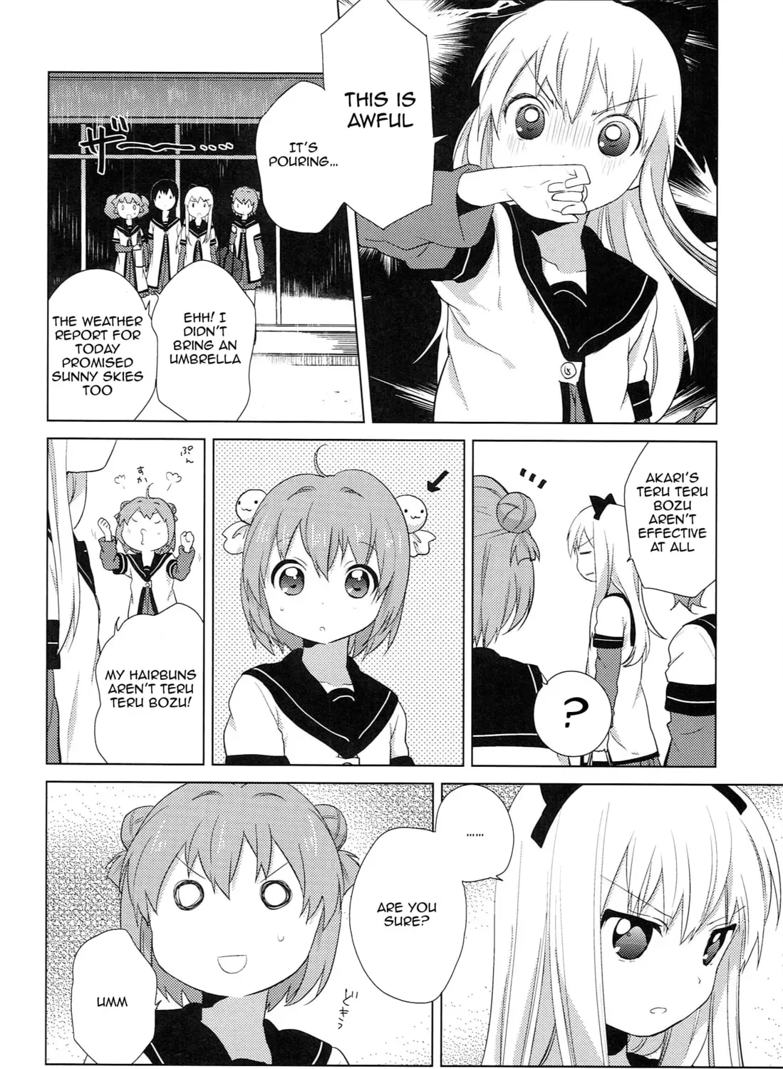 Read Yuruyuri (Colored) chapter 2.1 image 2 on Lezhin