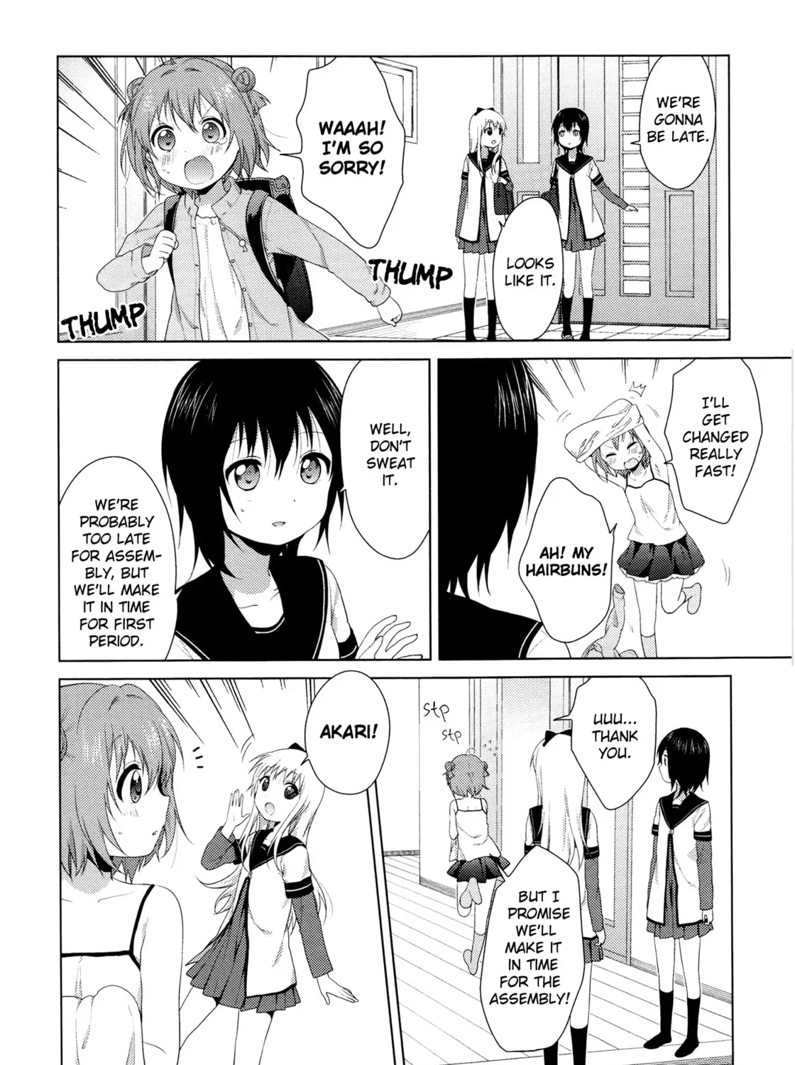 Read Yuruyuri (Colored) chapter 2.5 image 4 on Lezhin