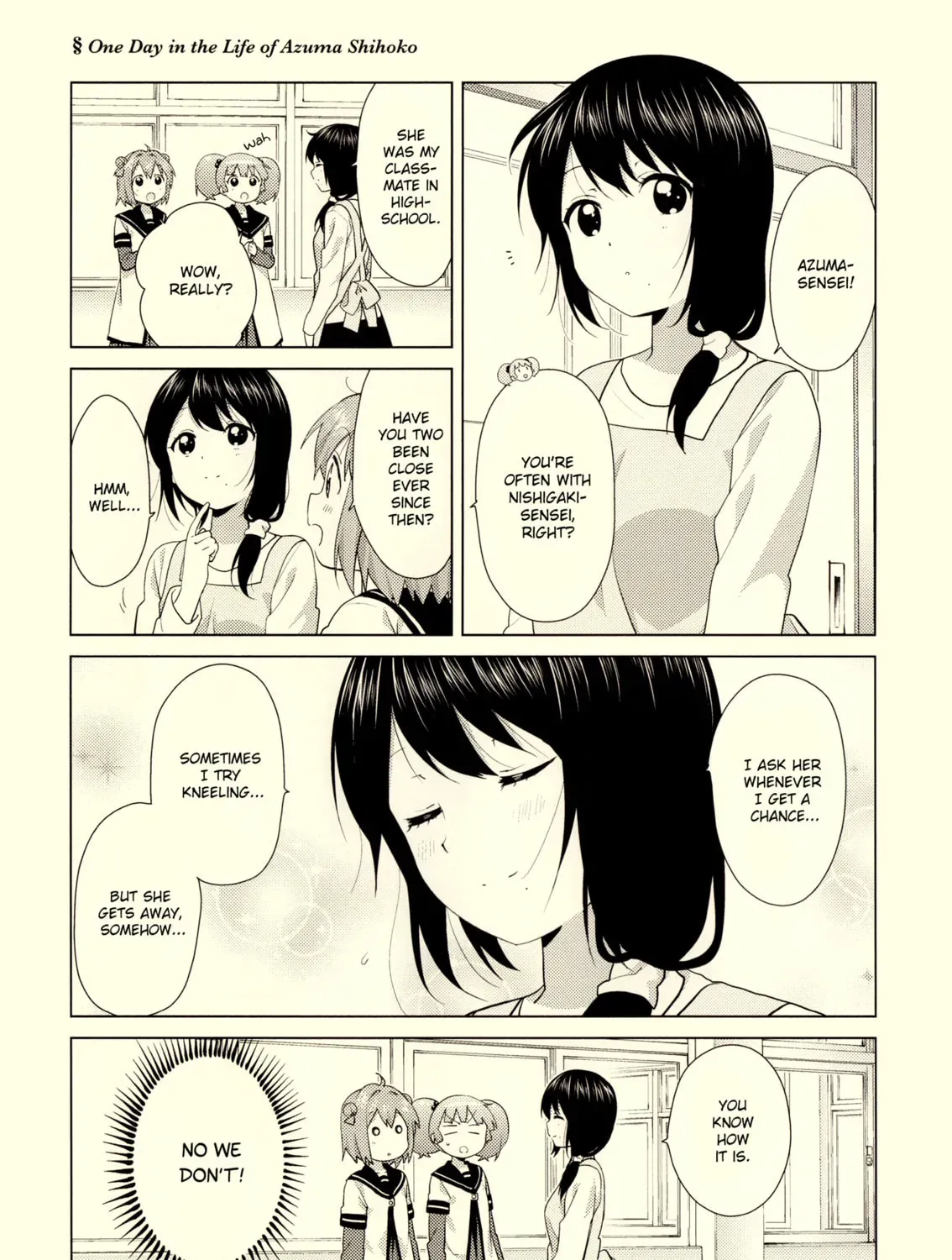 Read Yuruyuri (Colored) chapter 2.7 image 14 on Lezhin
