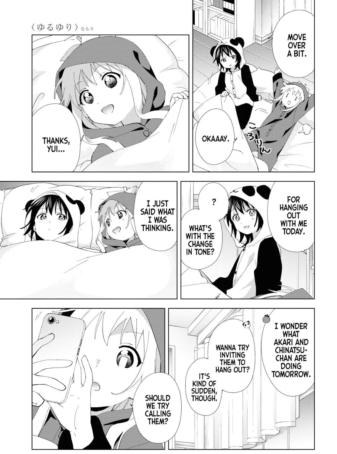 Read Yuruyuri (Colored) chapter 203 image 12 on Lezhin