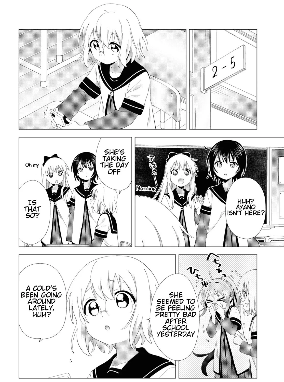 Read Yuruyuri (Colored) chapter 207 image 2 on Lezhin