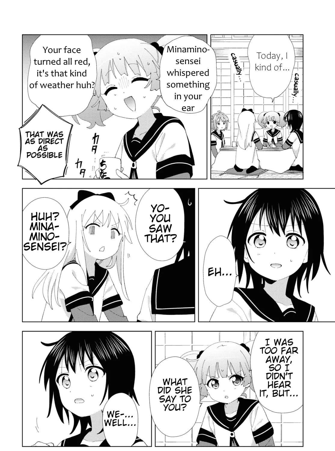 Read Yuruyuri (Colored) chapter 208 image 6 on Lezhin