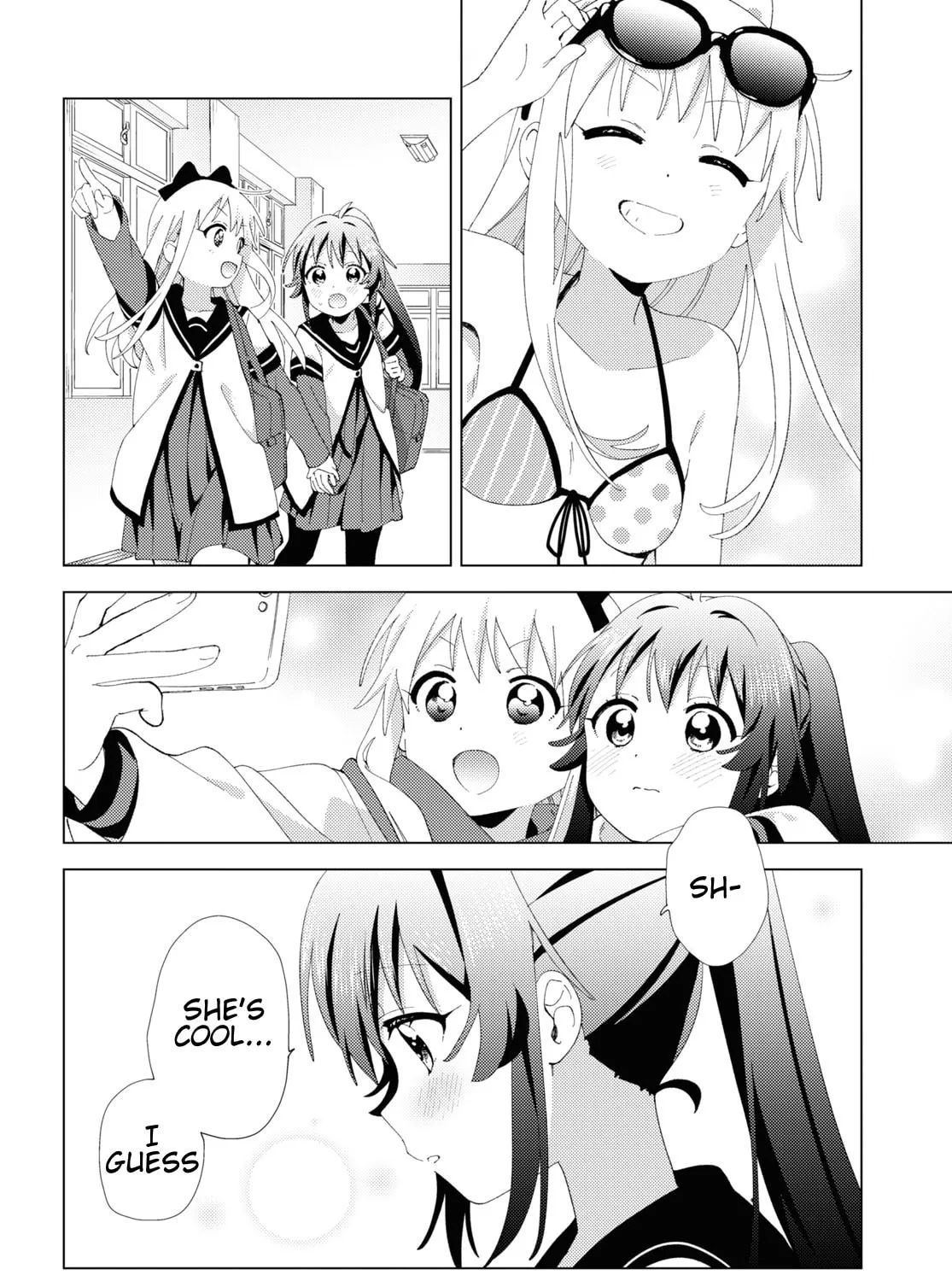 Read Yuruyuri (Colored) chapter 209 image 10 on Lezhin