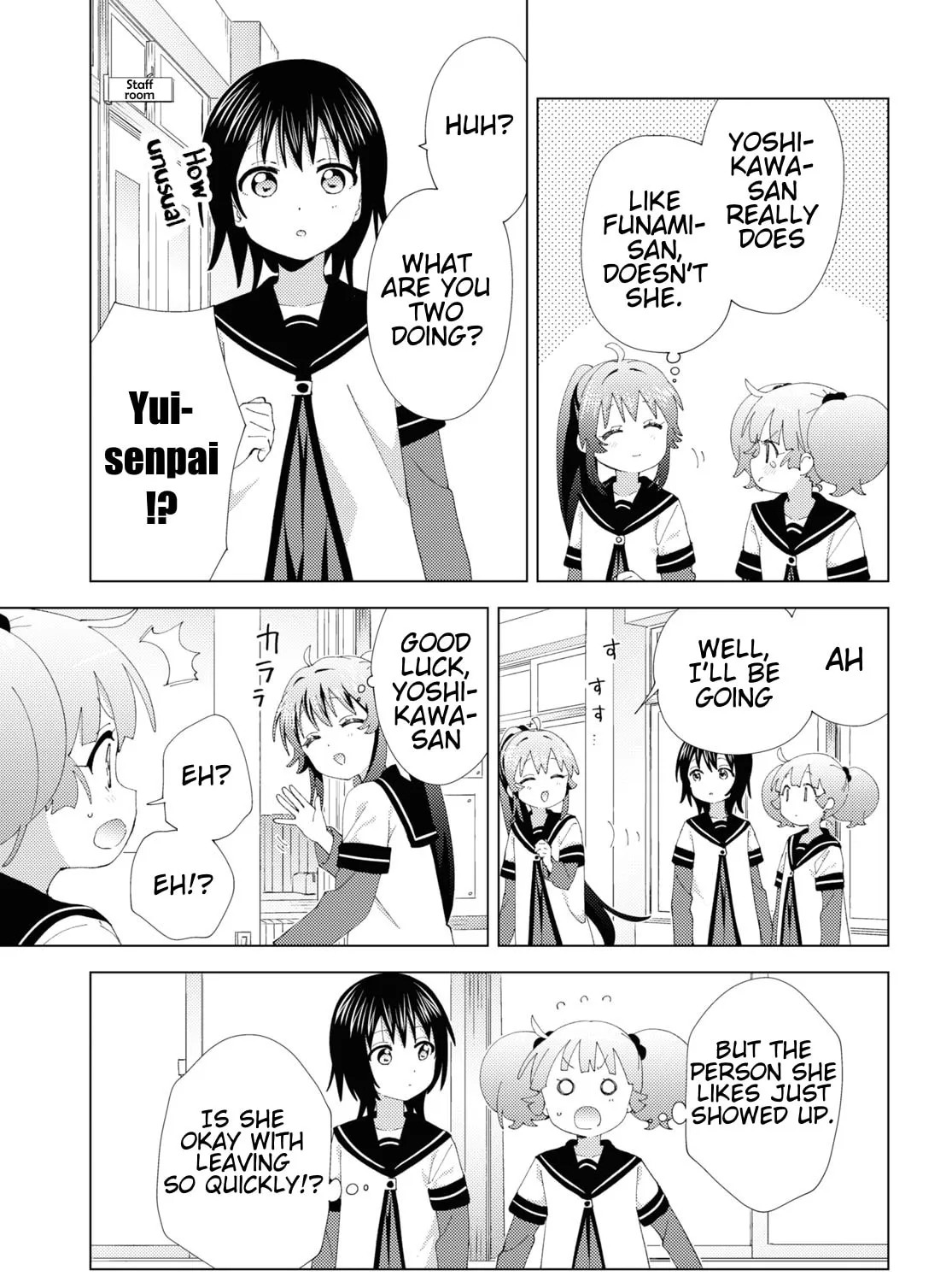 Read Yuruyuri (Colored) chapter 209 image 20 on Lezhin