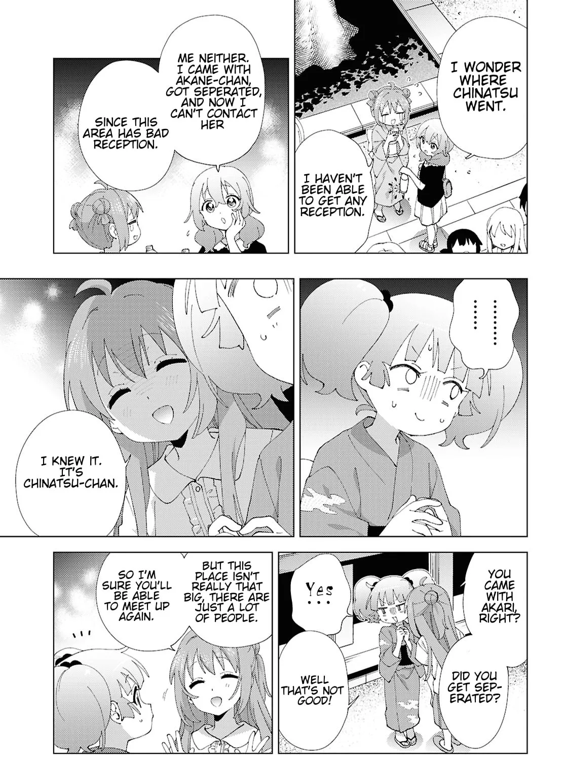 Read Yuruyuri (Colored) chapter 212 image 4 on Lezhin