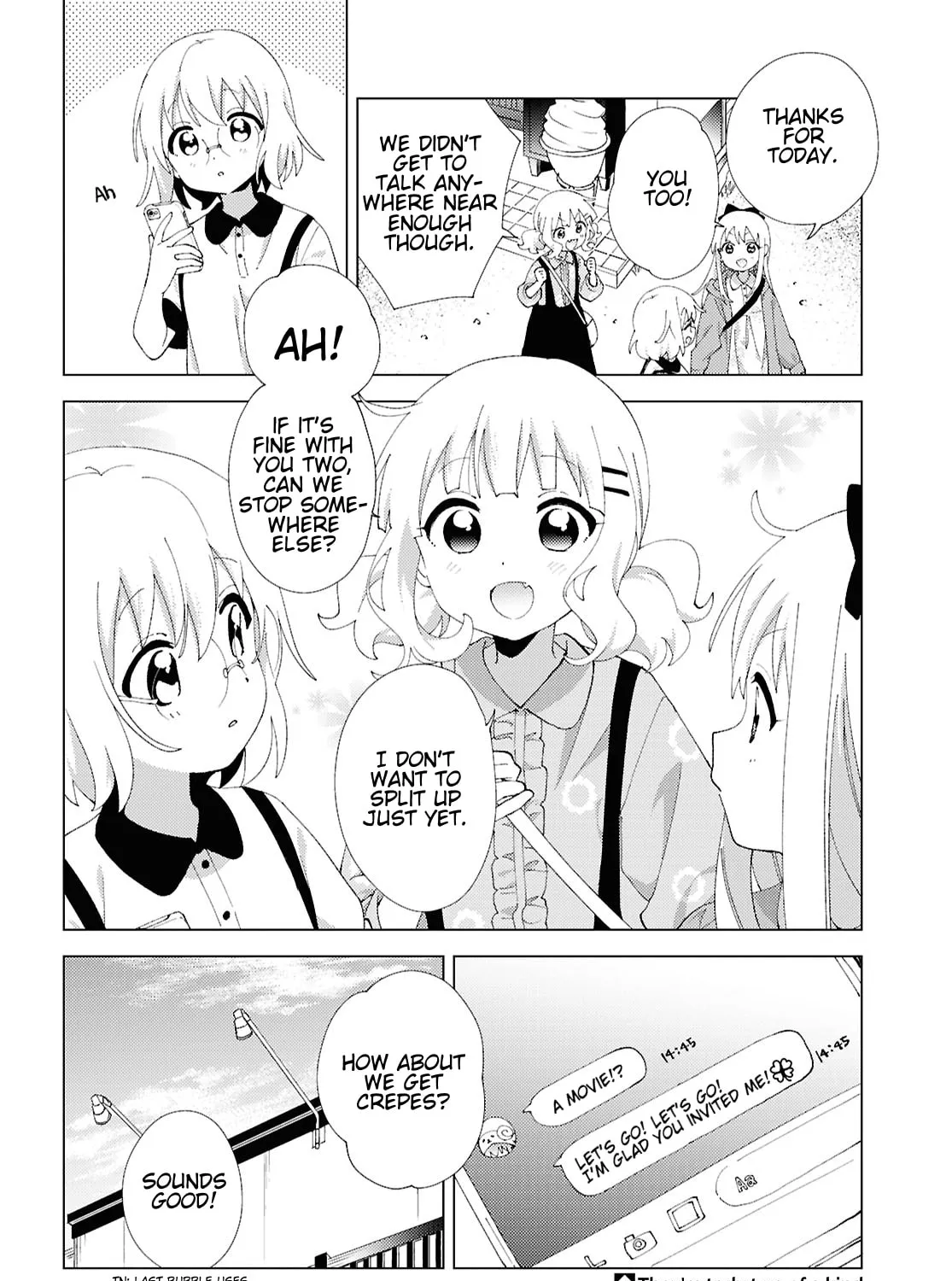Read Yuruyuri (Colored) chapter 213 image 22 on Lezhin