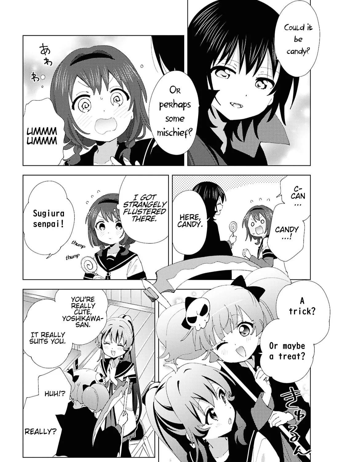 Read Yuruyuri (Colored) chapter 215 image 10 on Lezhin