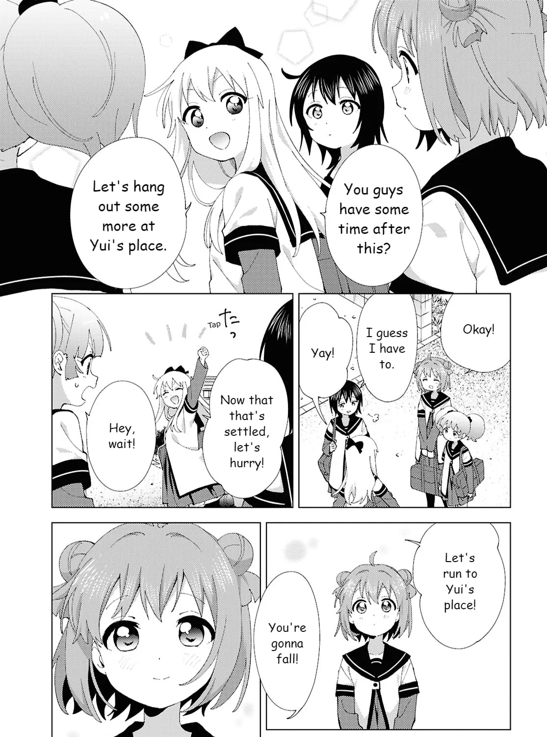 Read Yuruyuri (Colored) chapter 216 image 20 on Lezhin