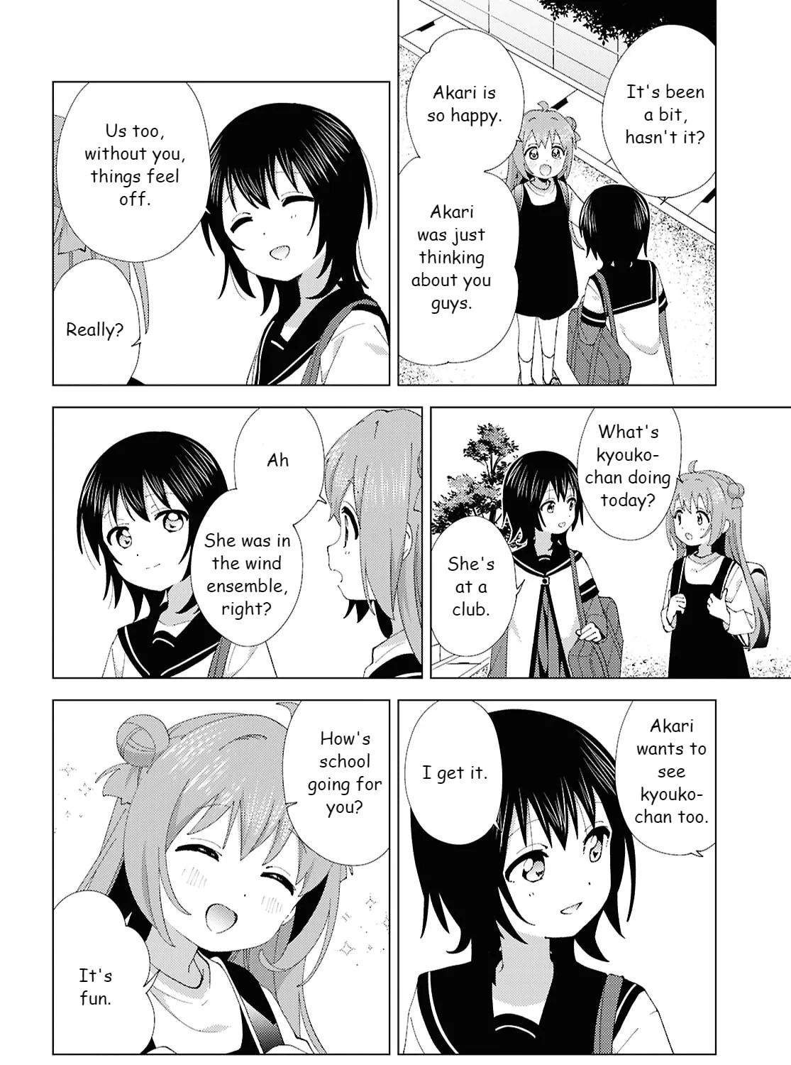 Read Yuruyuri (Colored) chapter 216 image 6 on Lezhin