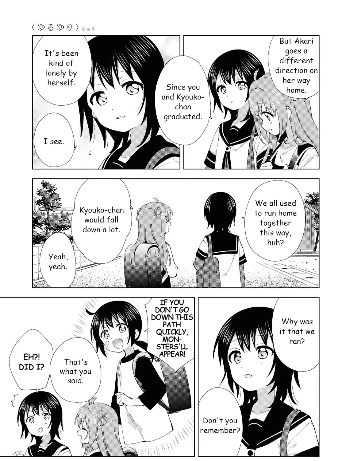 Read Yuruyuri (Colored) chapter 216 image 8 on Lezhin