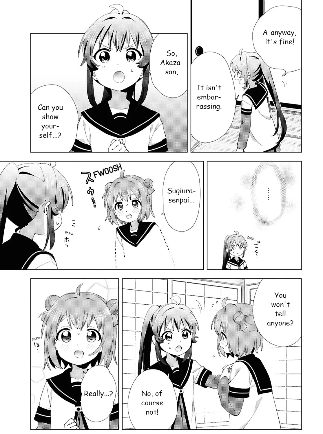 Read Yuruyuri (Colored) chapter 217 image 12 on Lezhin