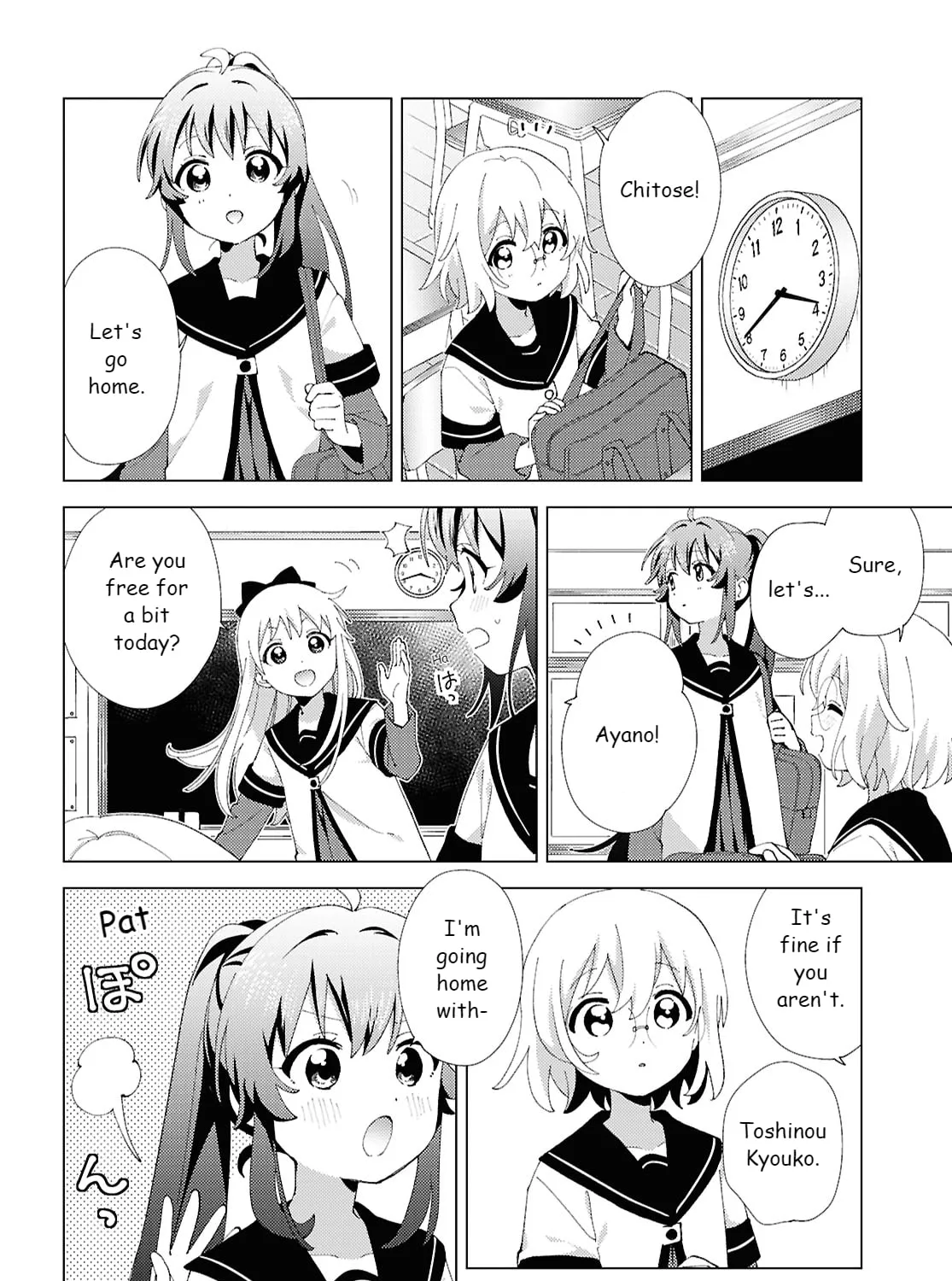 Read Yuruyuri (Colored) chapter 218 image 2 on Lezhin